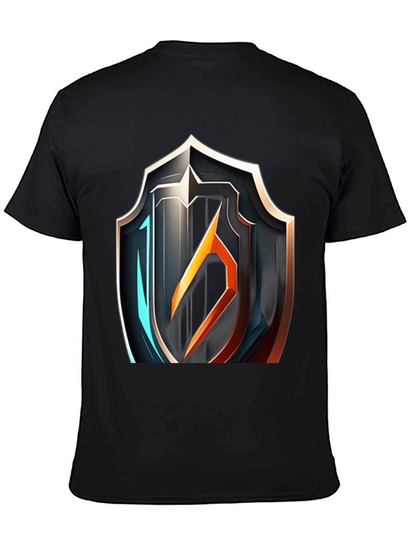 Shield Graphic Tee - Modern Armor Design