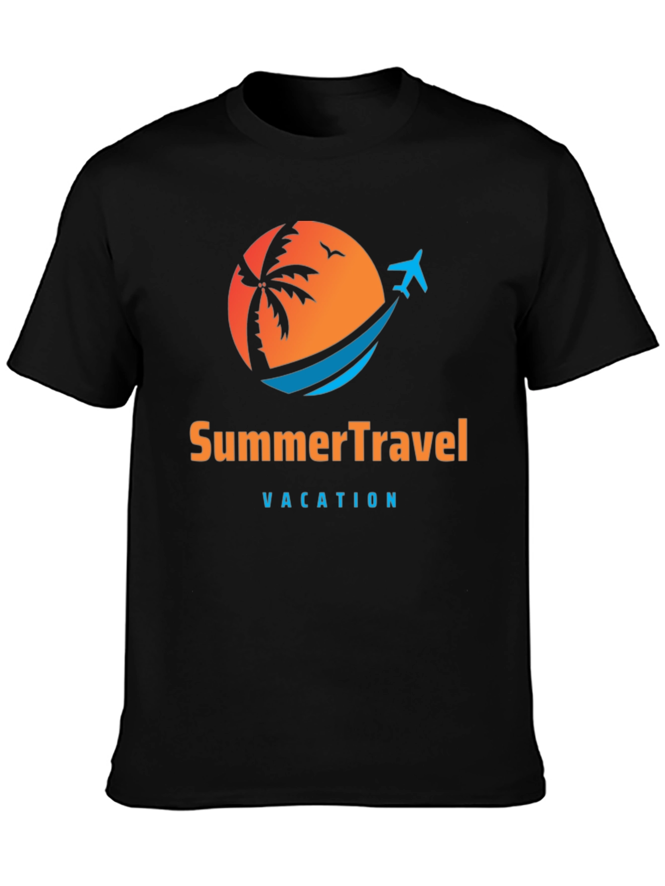 Summer Travel Vacation Graphic T-Shirt
