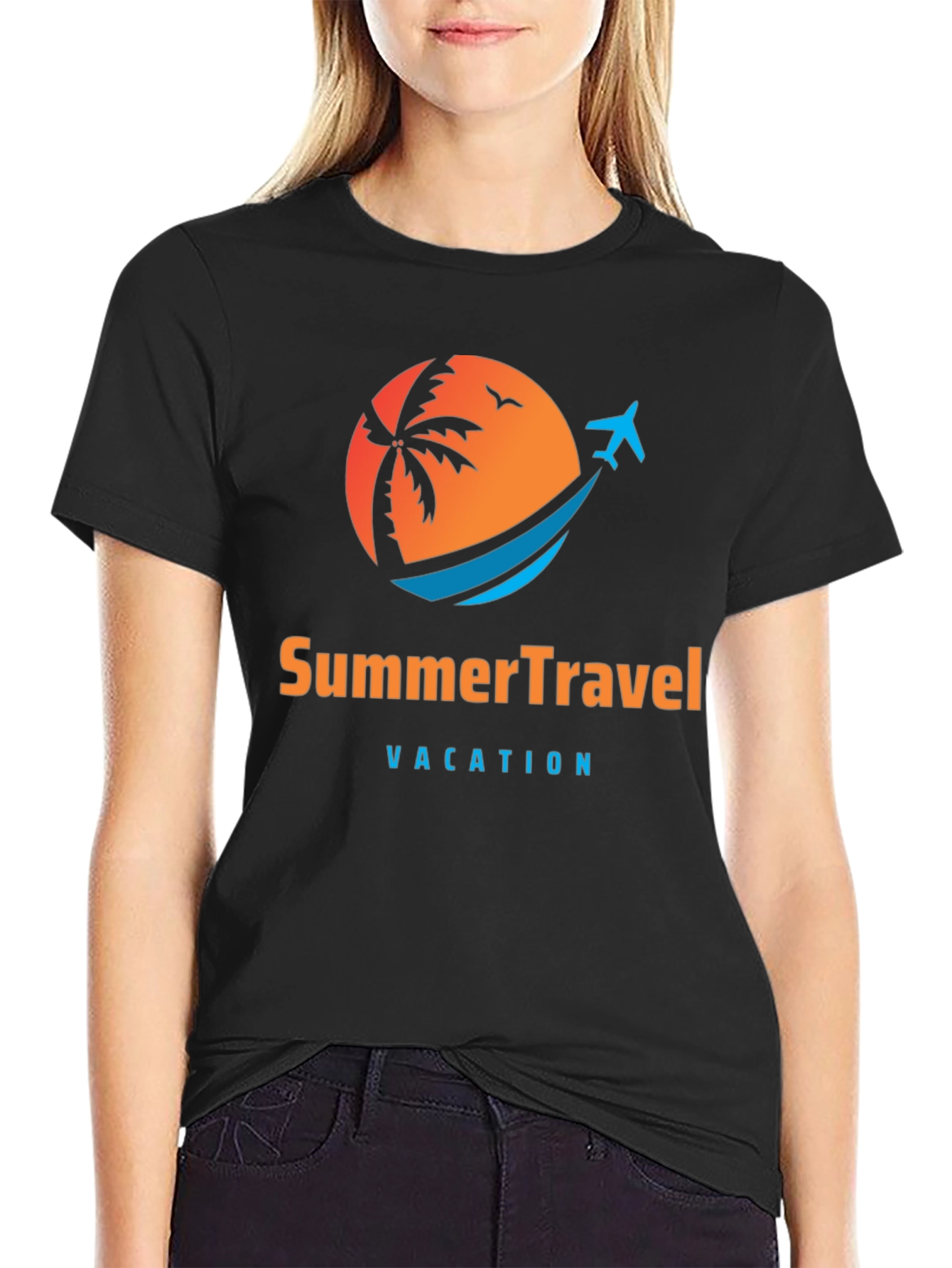 Summer Travel Vacation Graphic T-Shirt