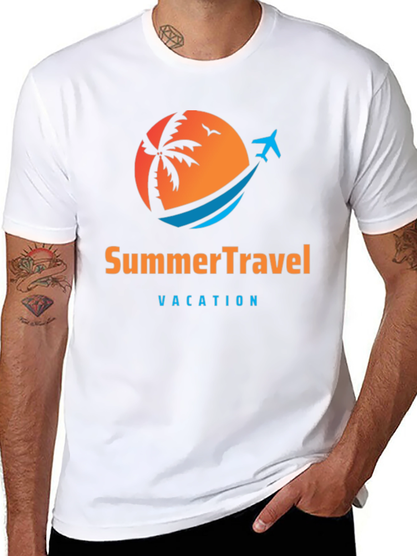 Summer Travel Vacation Graphic T-Shirt