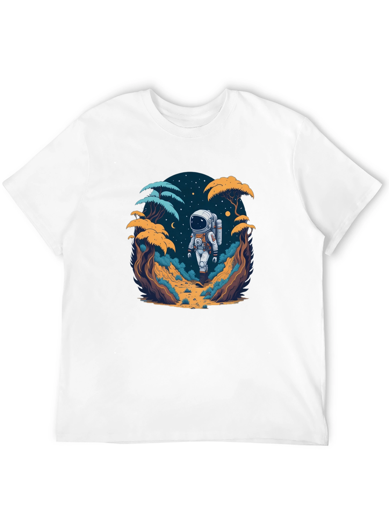 Astronaut in the Wild Graphic T-Shirt