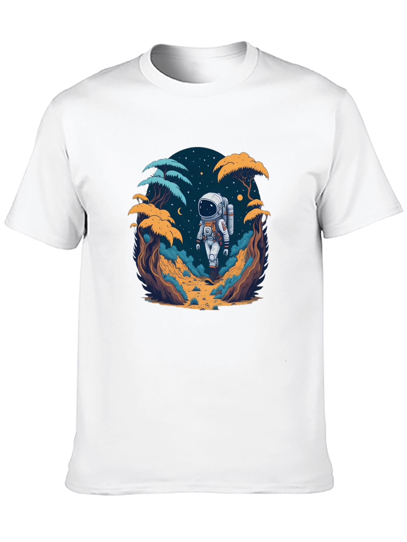 Astronaut in the Wild Graphic T-Shirt