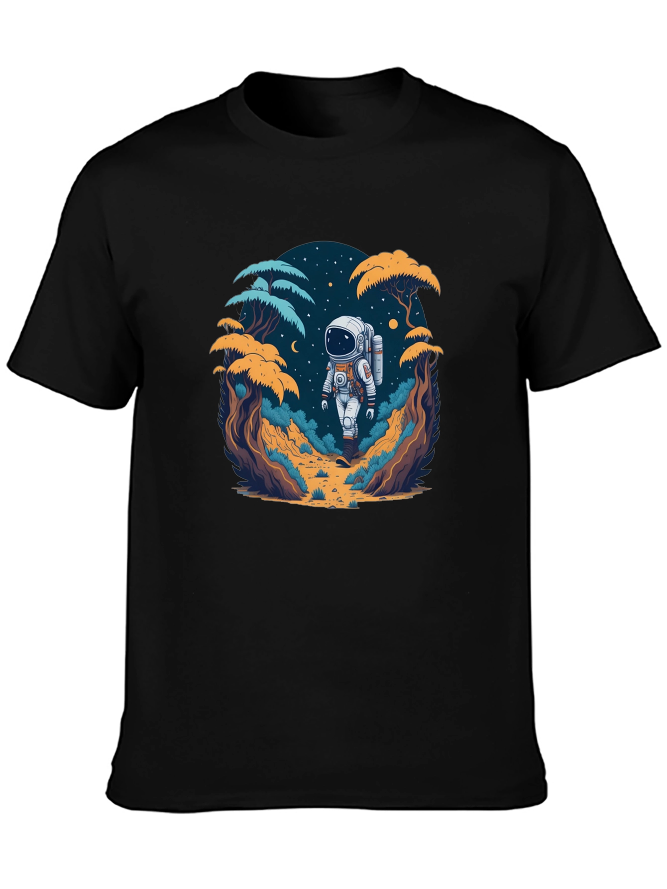 Astronaut in the Wild Graphic T-Shirt