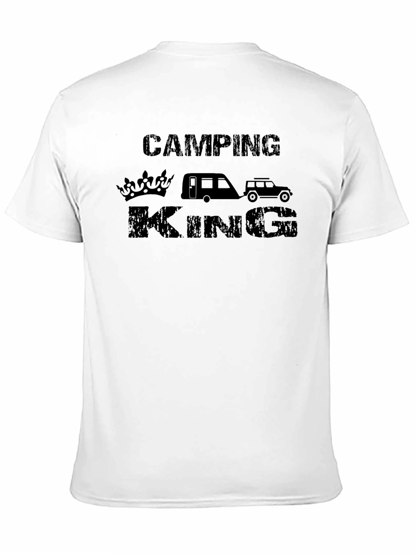 Camping King Graphic T-Shirt - Adventure Tee