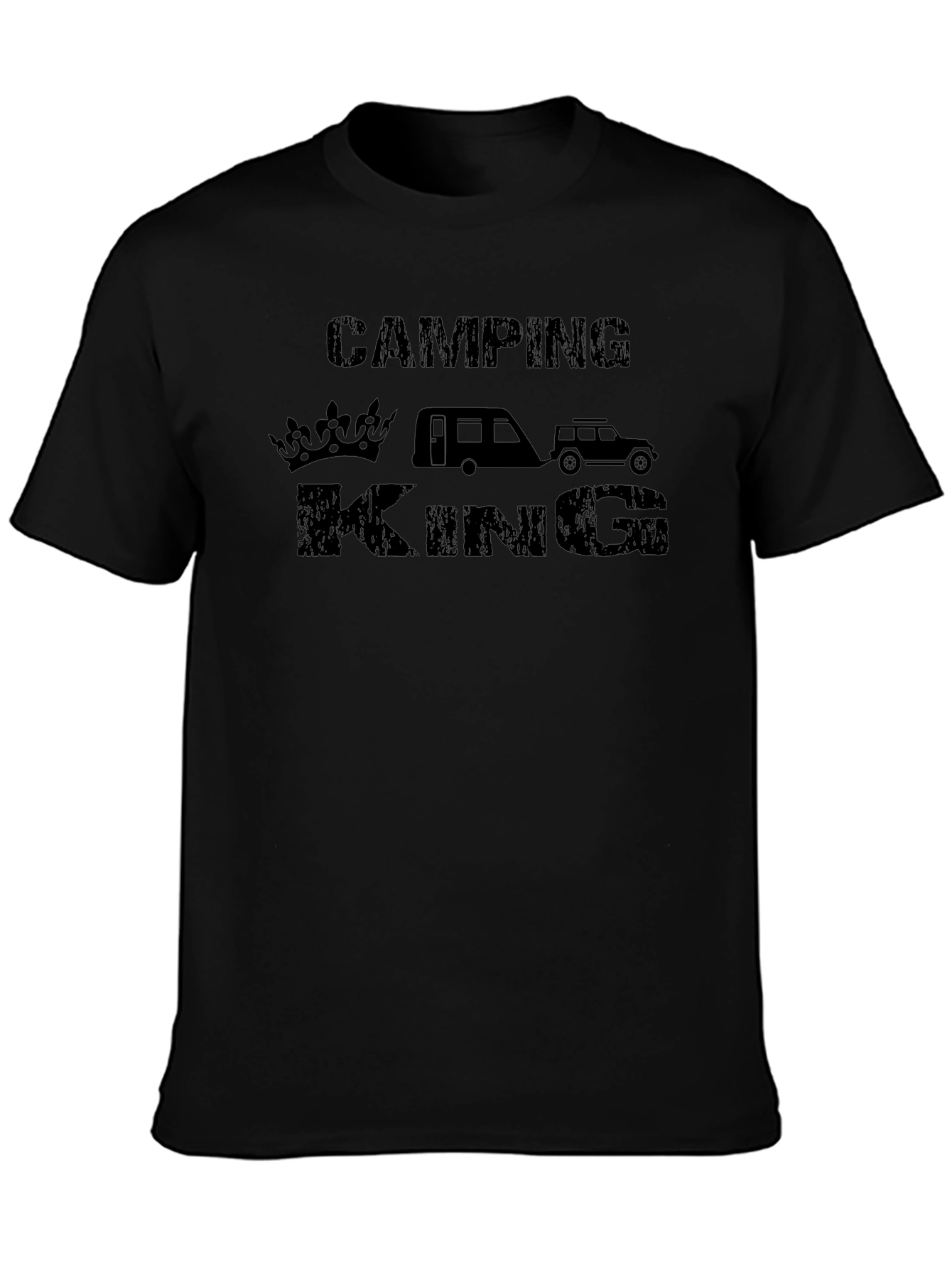 Camping King Graphic T-Shirt - Adventure Tee