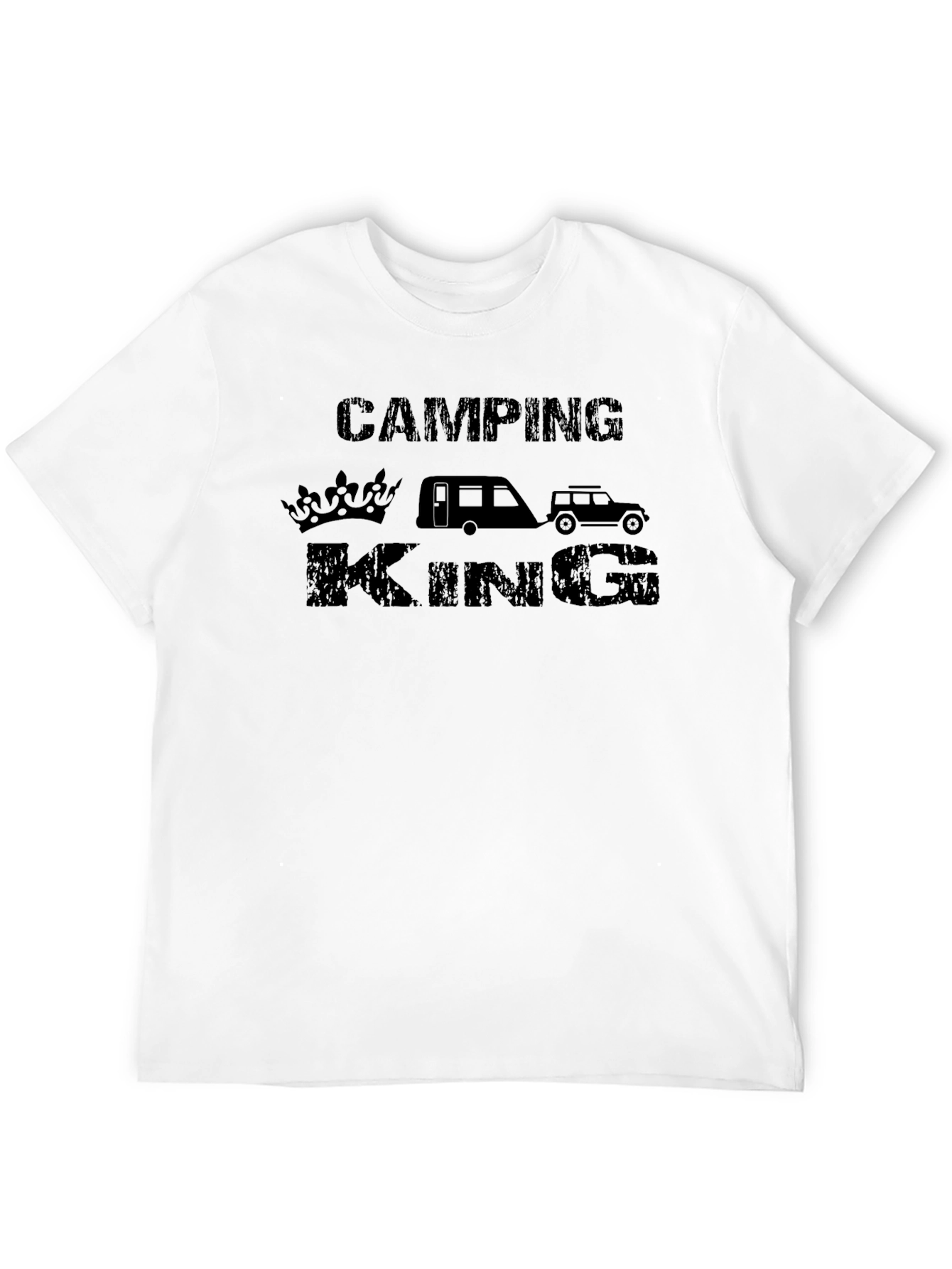 Camping King Graphic T-Shirt - Adventure Tee