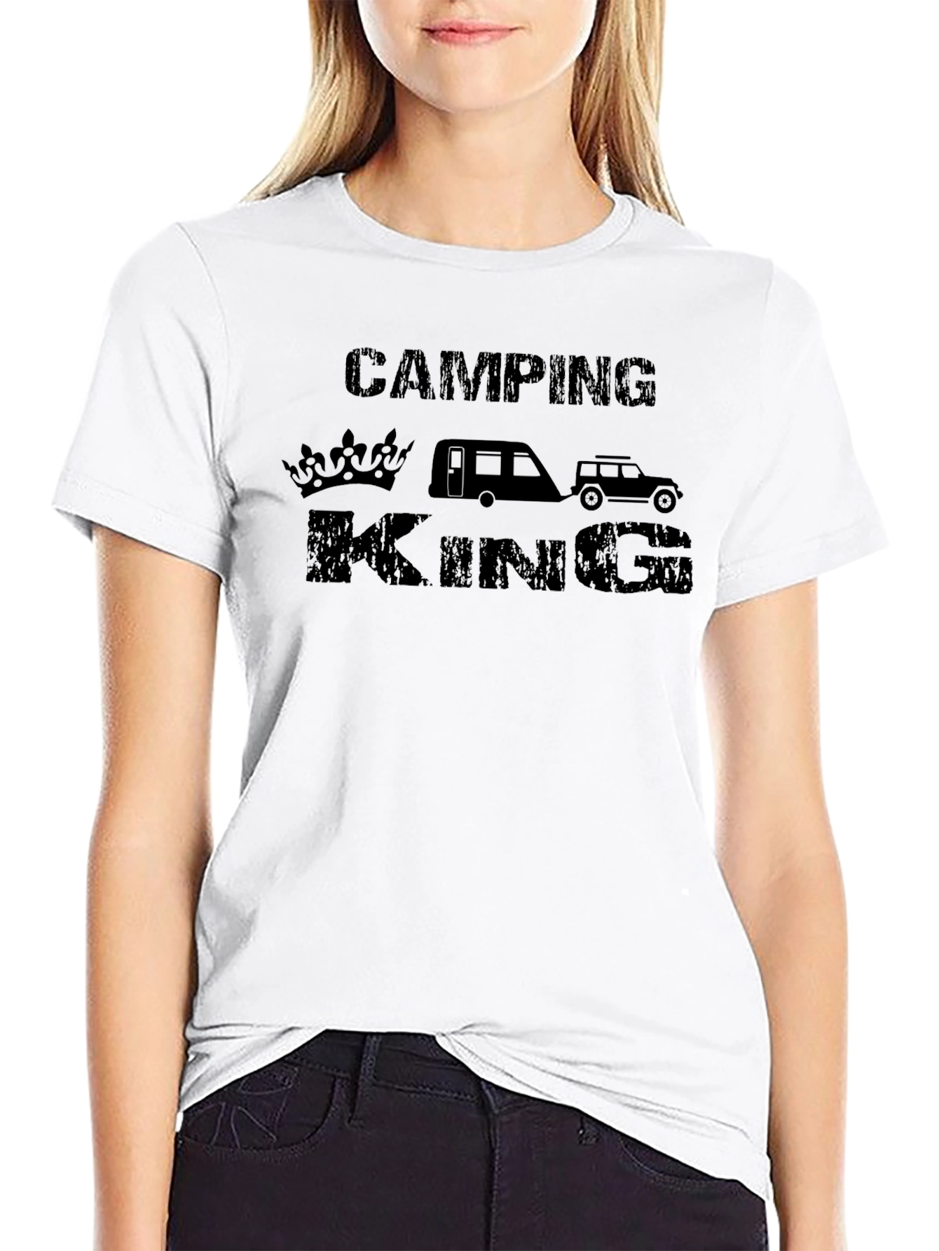Camping King Graphic T-Shirt - Adventure Tee