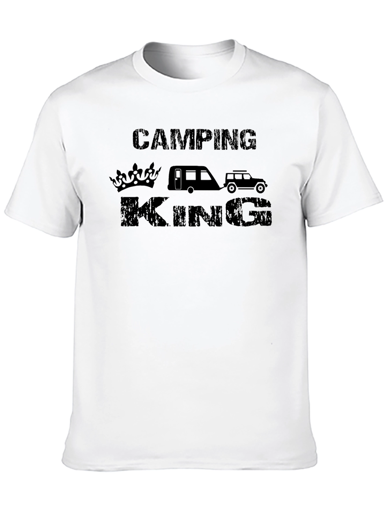 Camping King Graphic T-Shirt - Adventure Tee