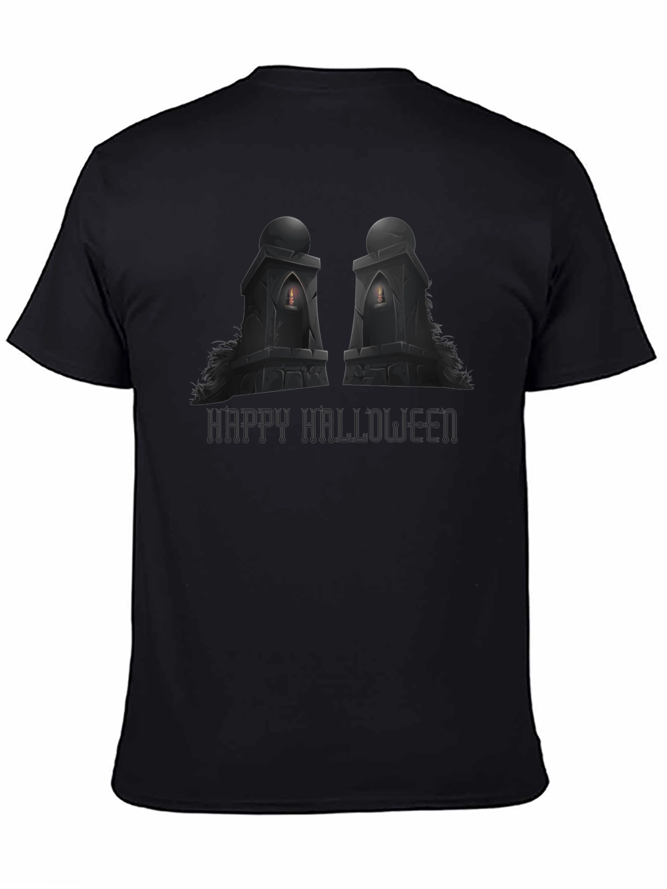Spooky Halloween Tombstone T-Shirt
