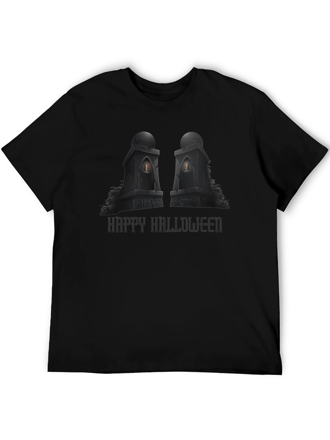 Spooky Halloween Tombstone T-Shirt