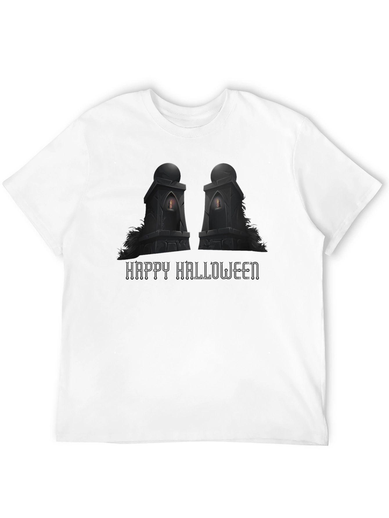 Spooky Halloween Tombstone T-Shirt