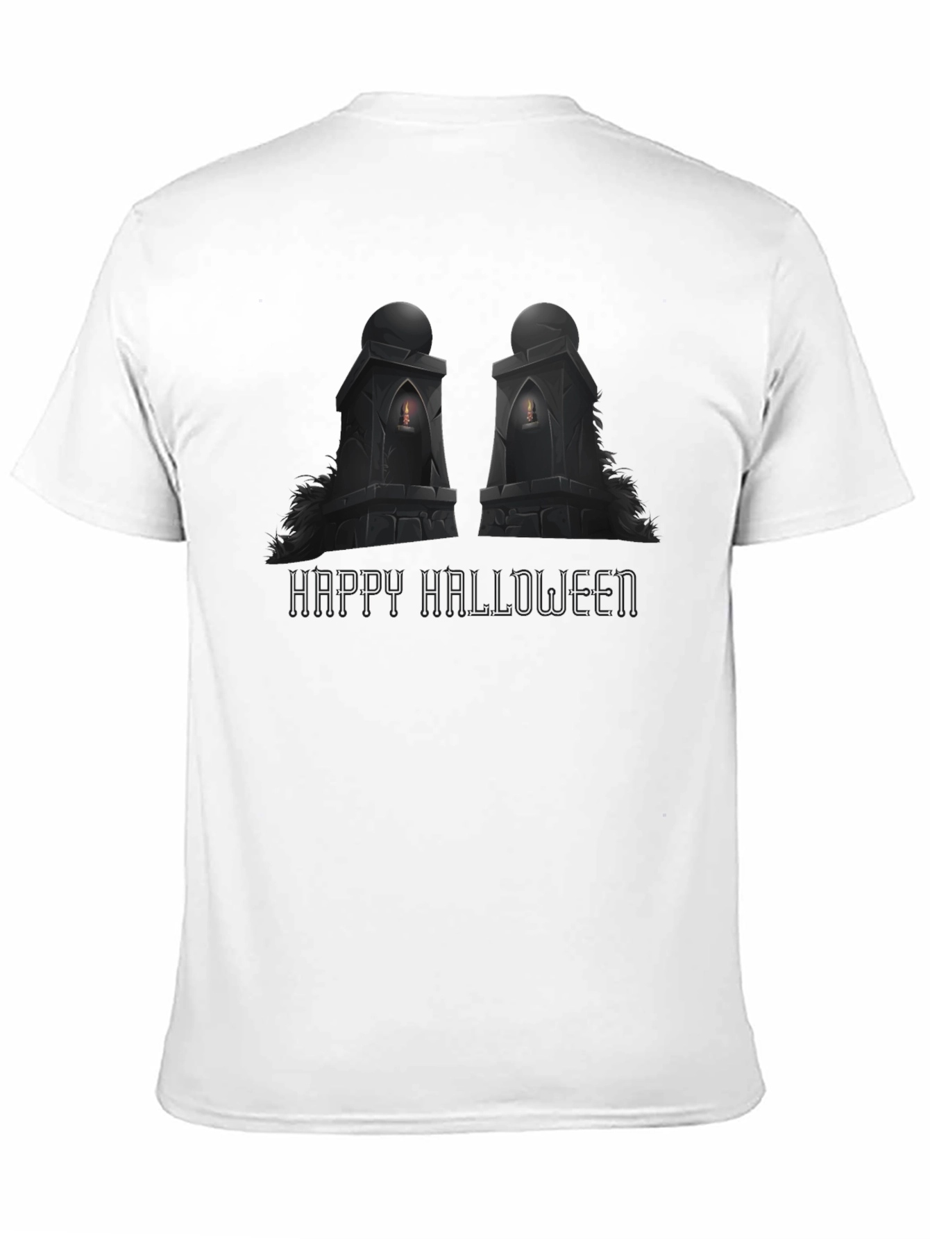 Spooky Halloween Tombstone T-Shirt