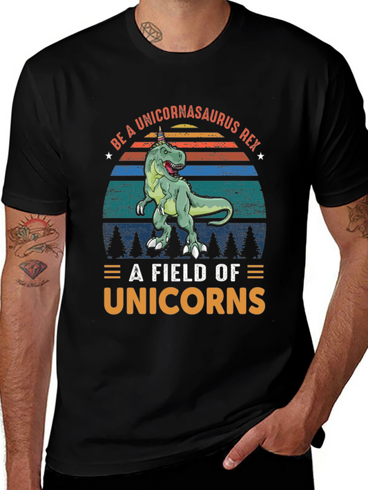 Unicornasaurus Rex T-Shirt - Funny Dinosaur Tee