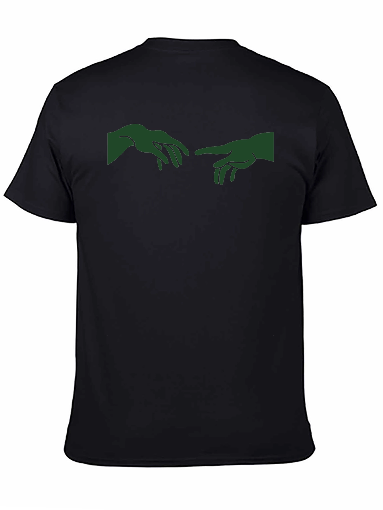 Creation of Adam Inspired Graphic Tee - Black