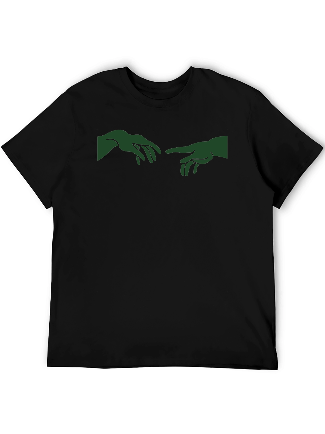 Creation of Adam Inspired Graphic Tee - Black