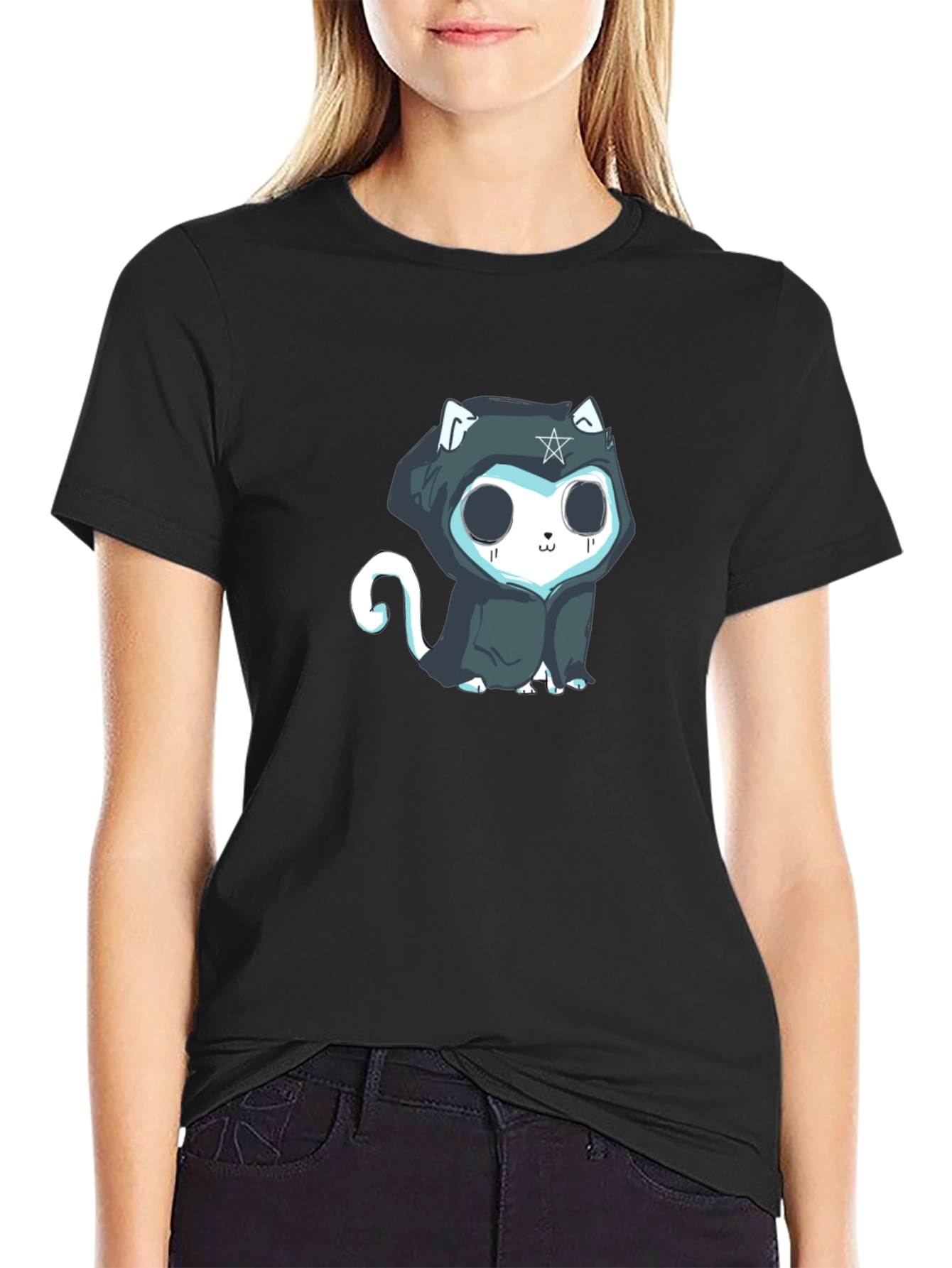 Gothic Cat T-Shirt