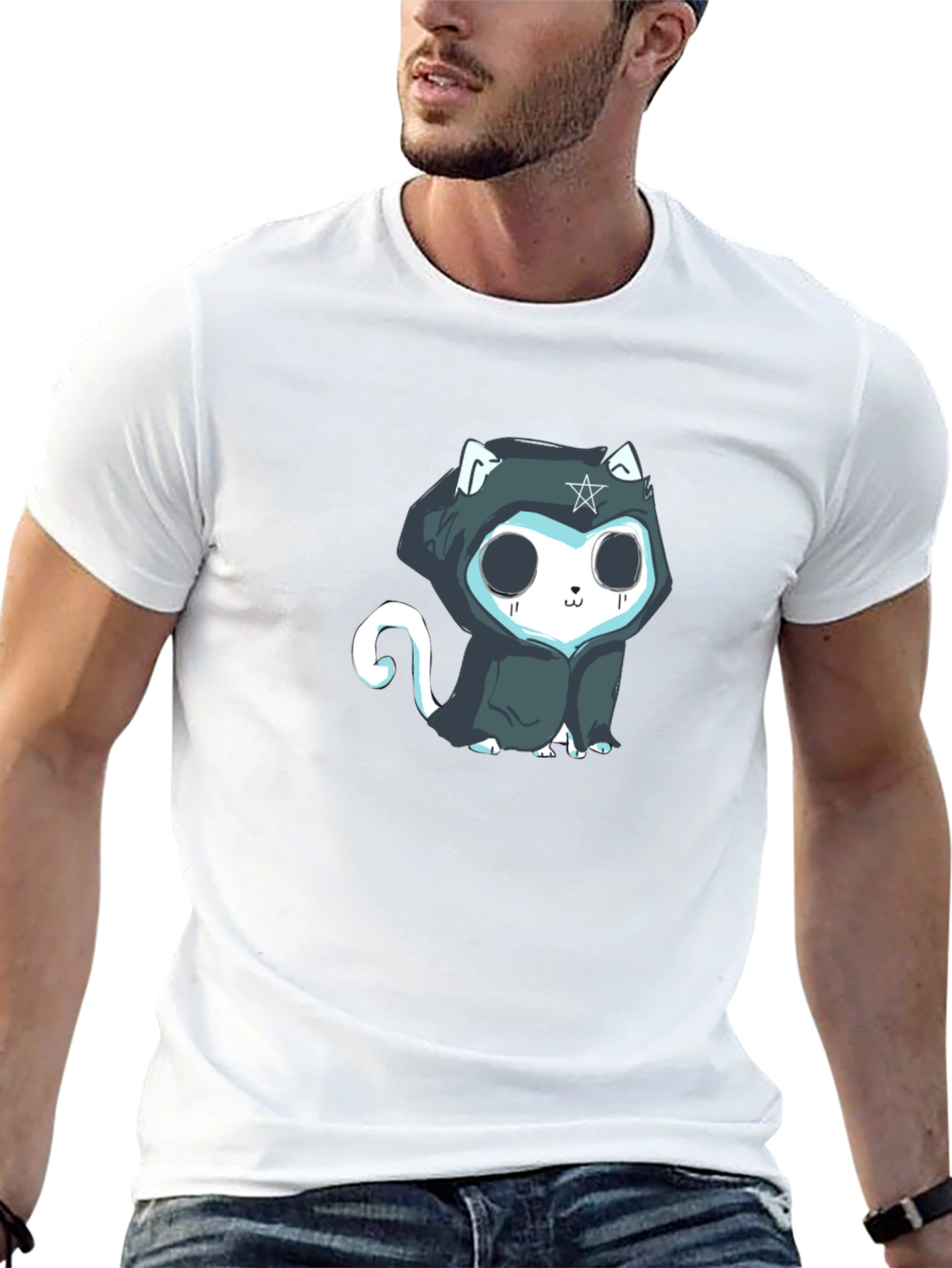Gothic Cat T-Shirt
