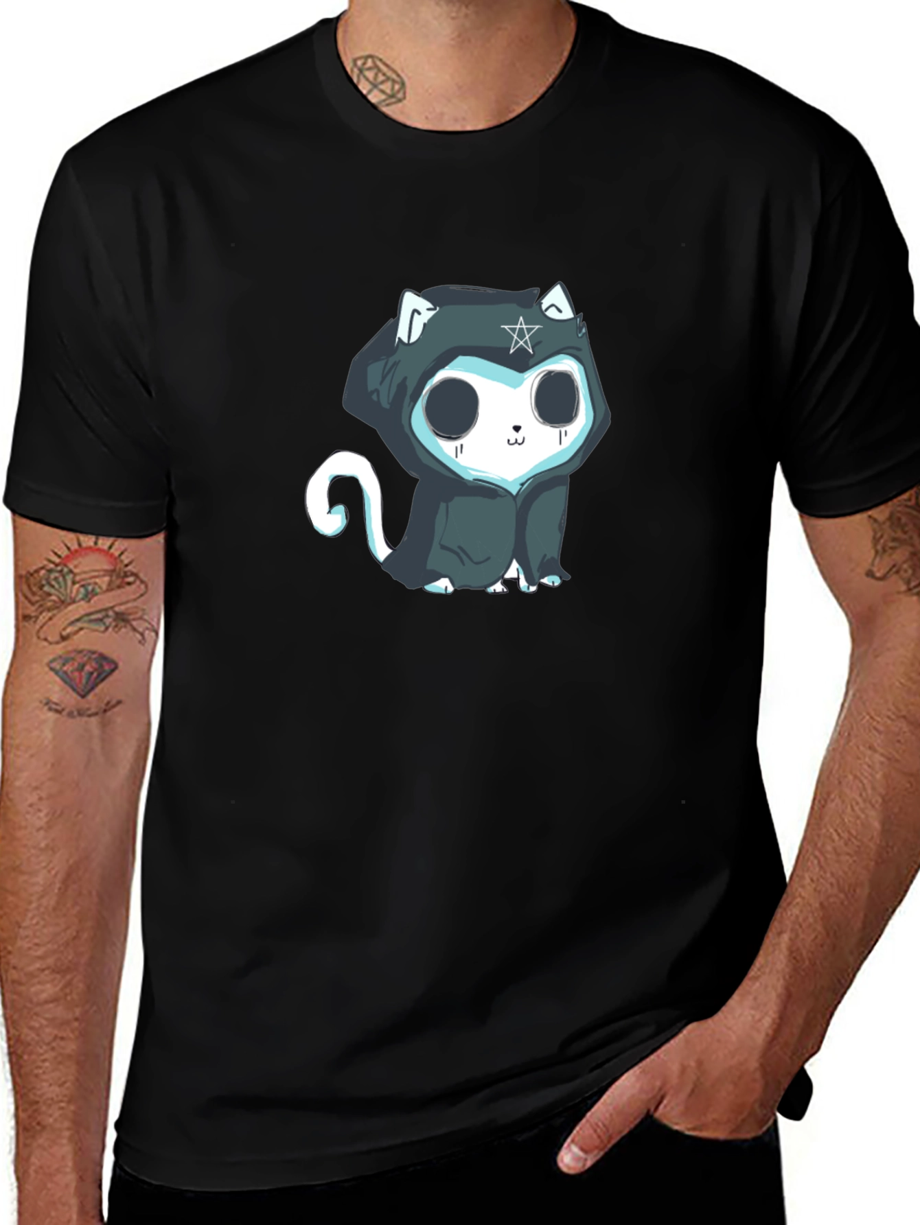 Gothic Cat T-Shirt