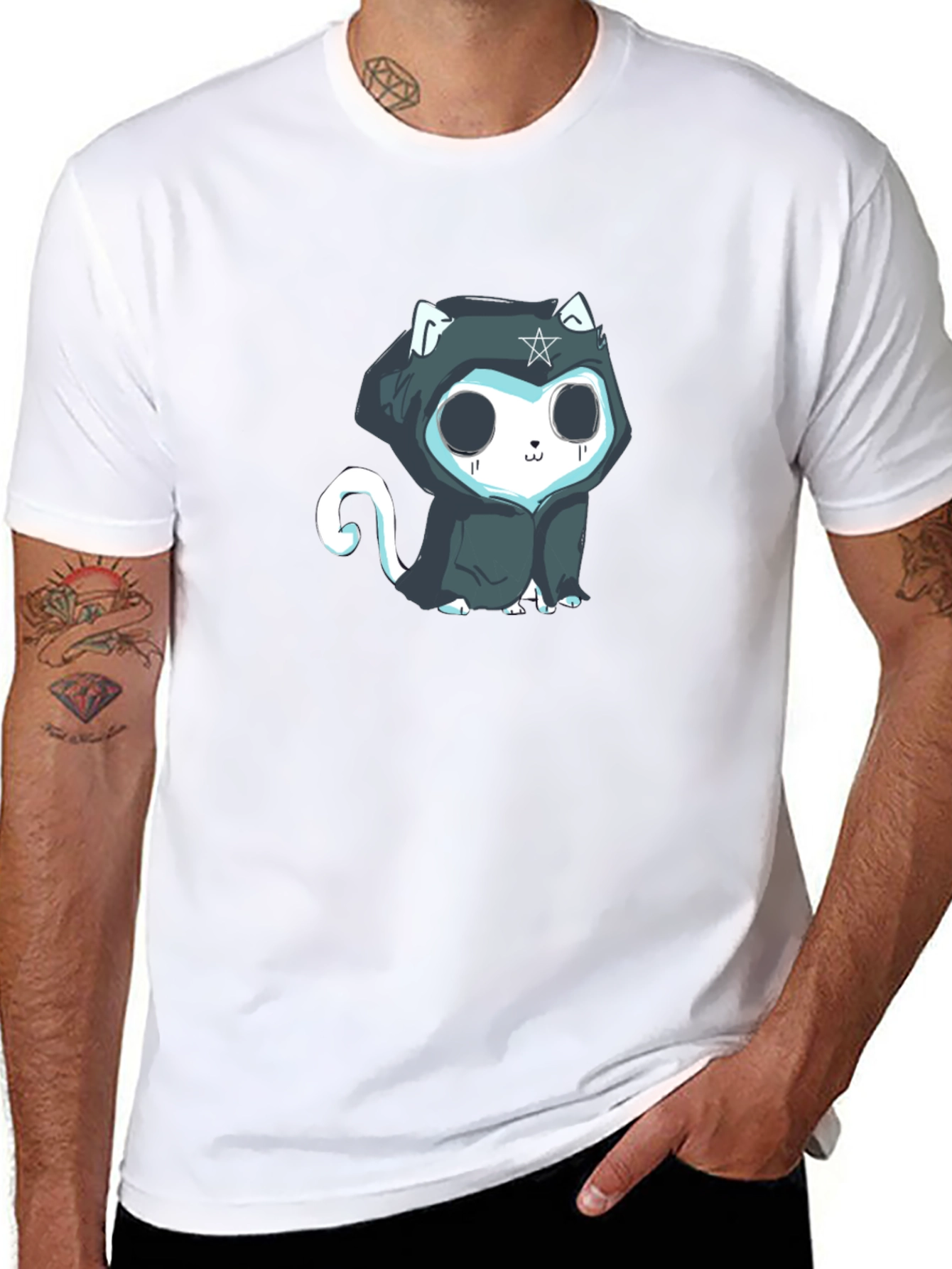 Gothic Cat T-Shirt