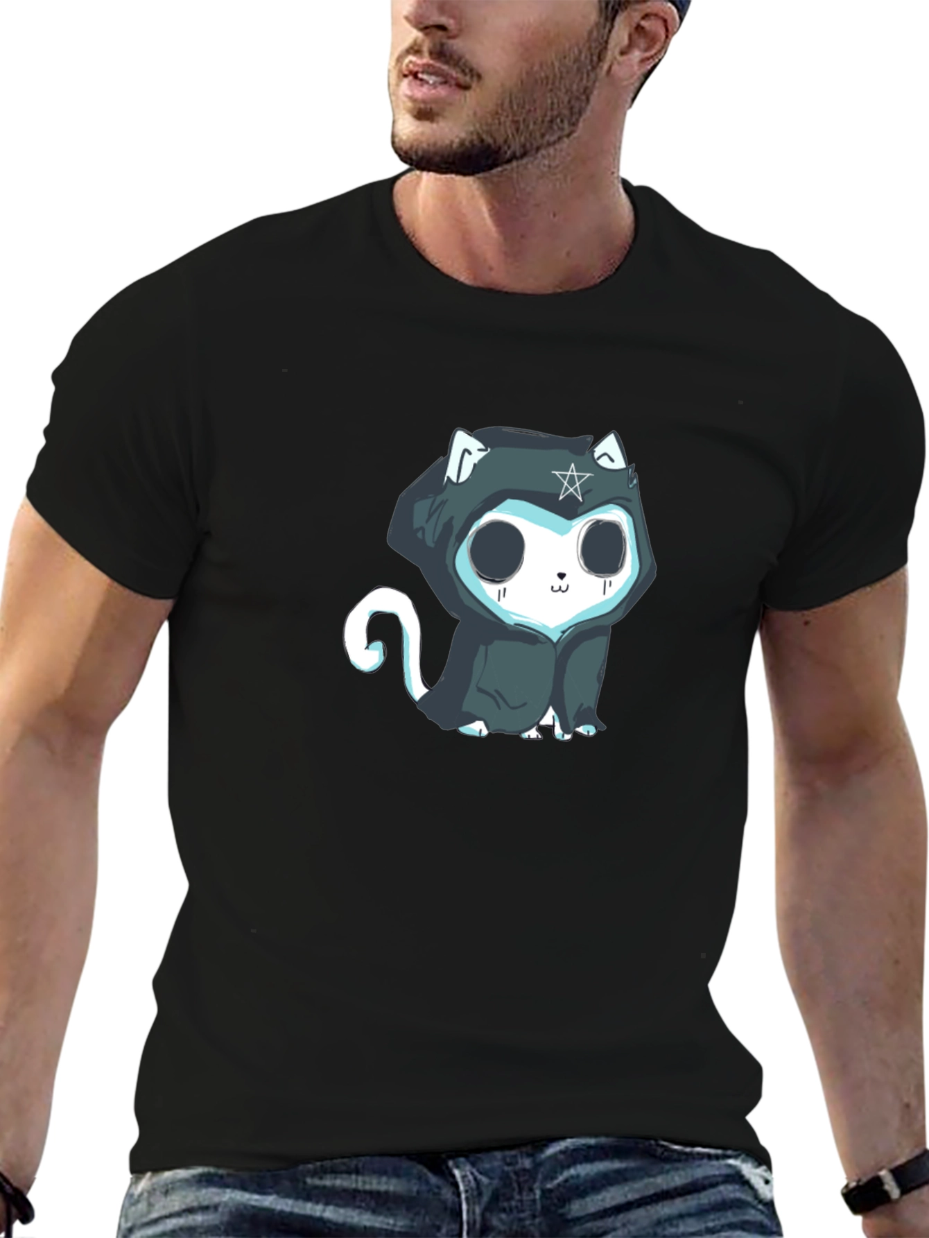 Gothic Cat T-Shirt
