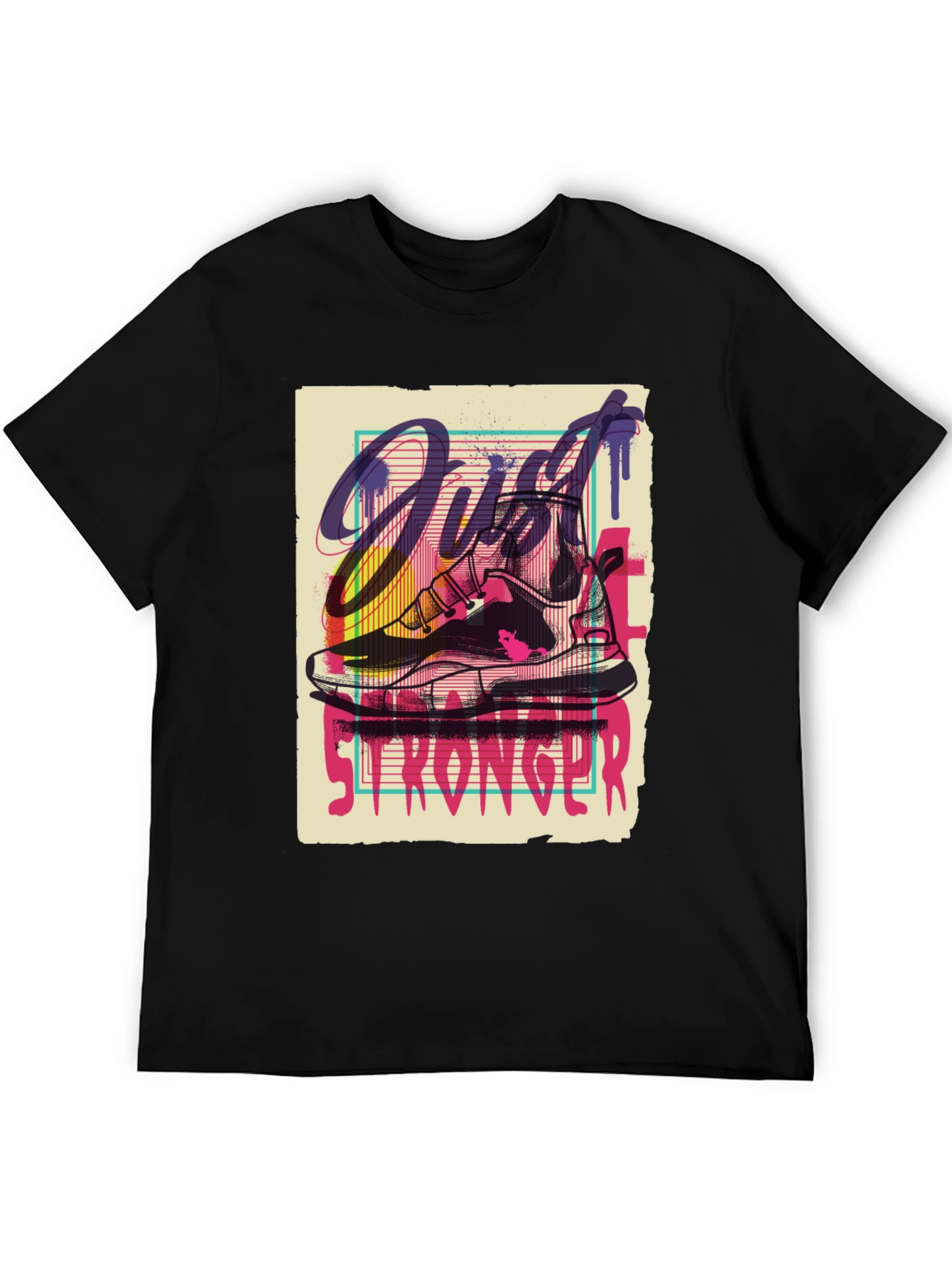 Just Be Stronger Mens Graphic Tee