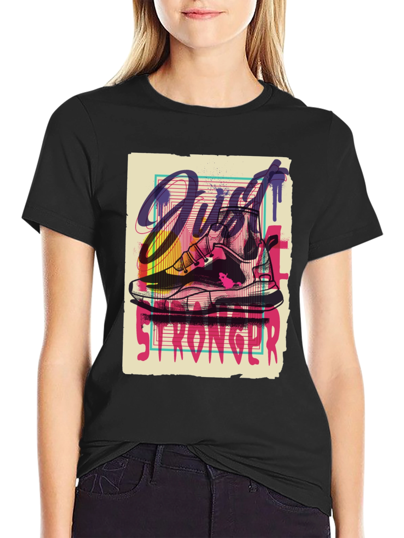 Just Be Stronger Mens Graphic Tee