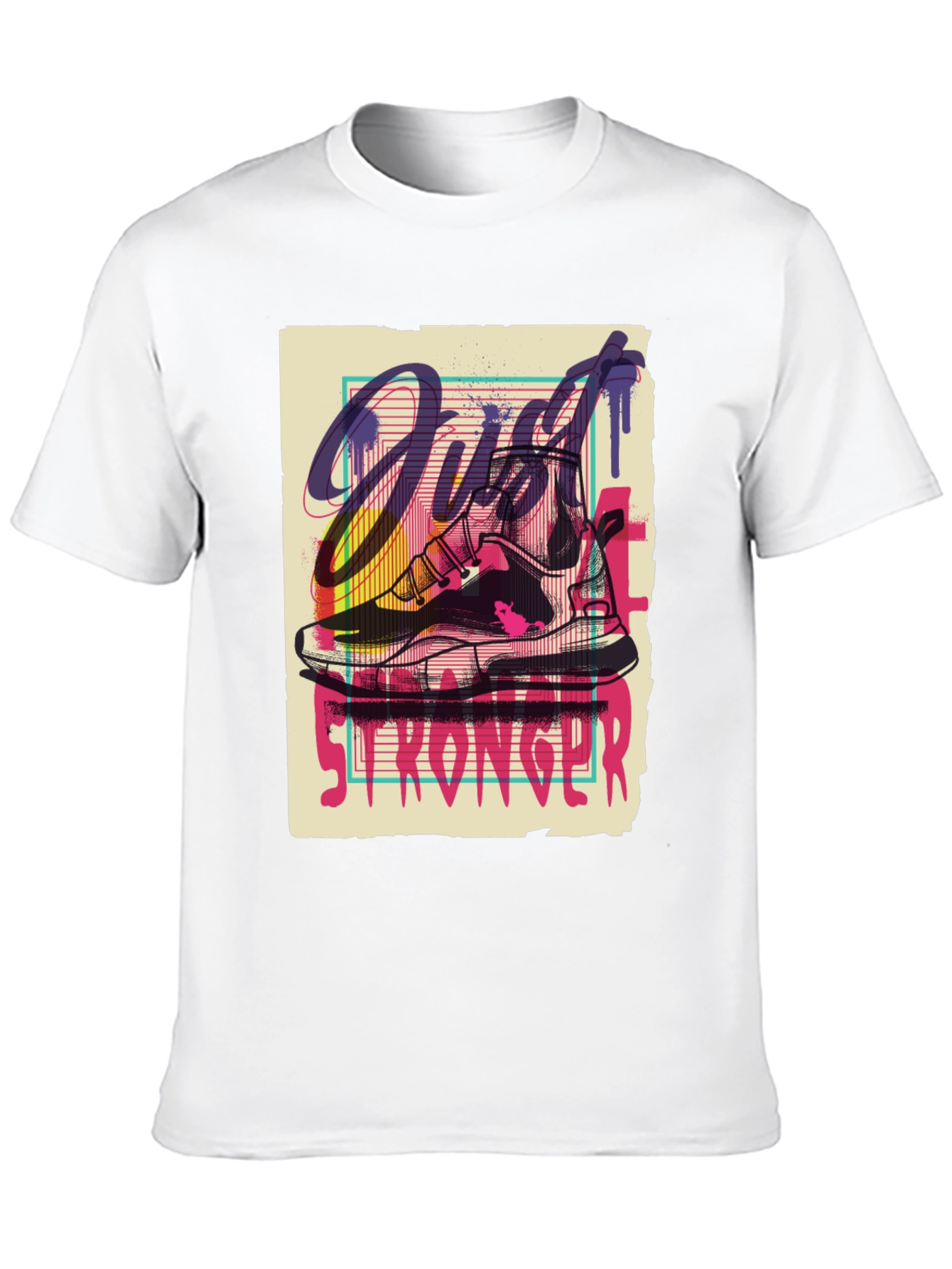Just Be Stronger Mens Graphic Tee