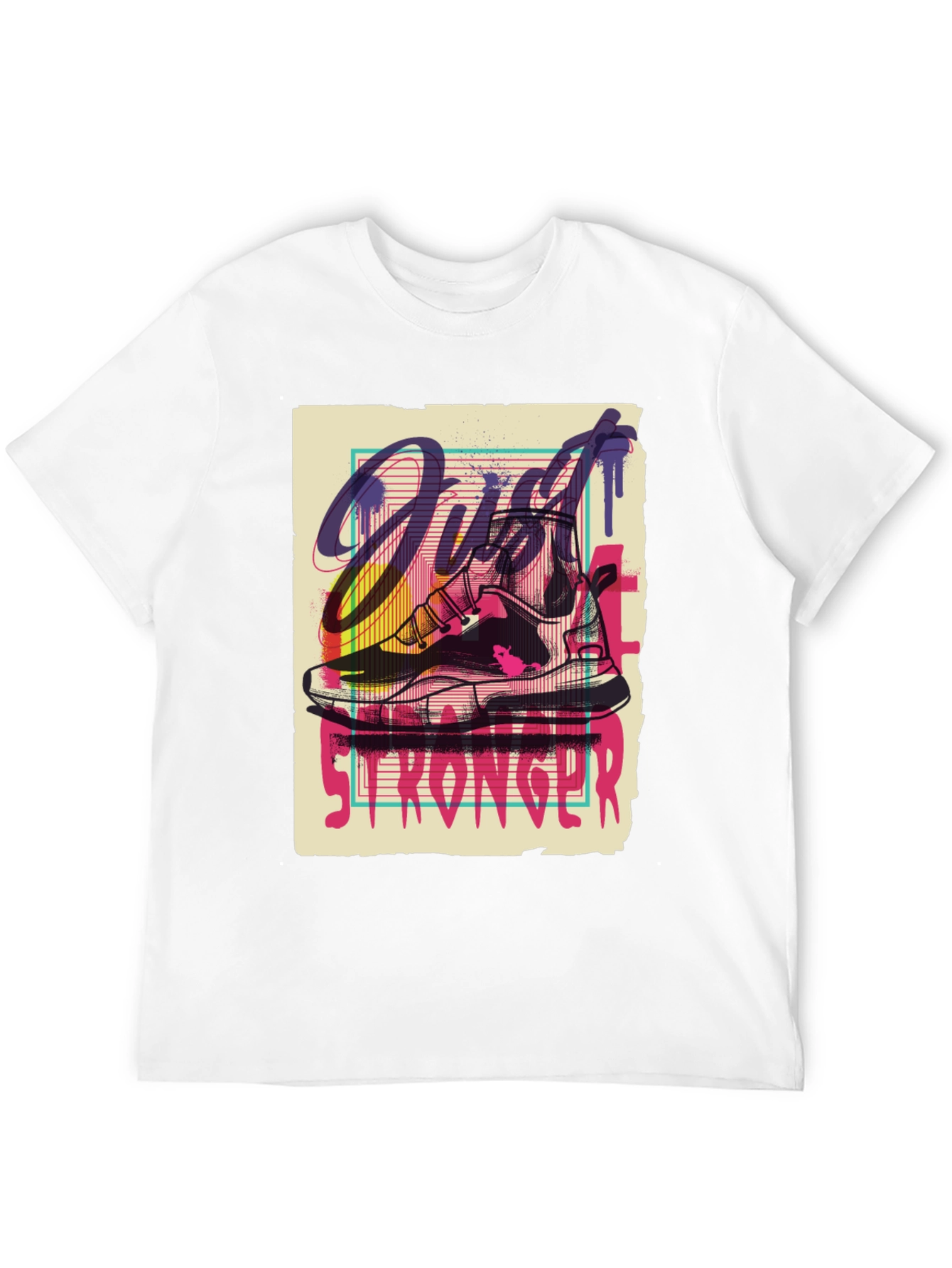 Just Be Stronger Mens Graphic Tee