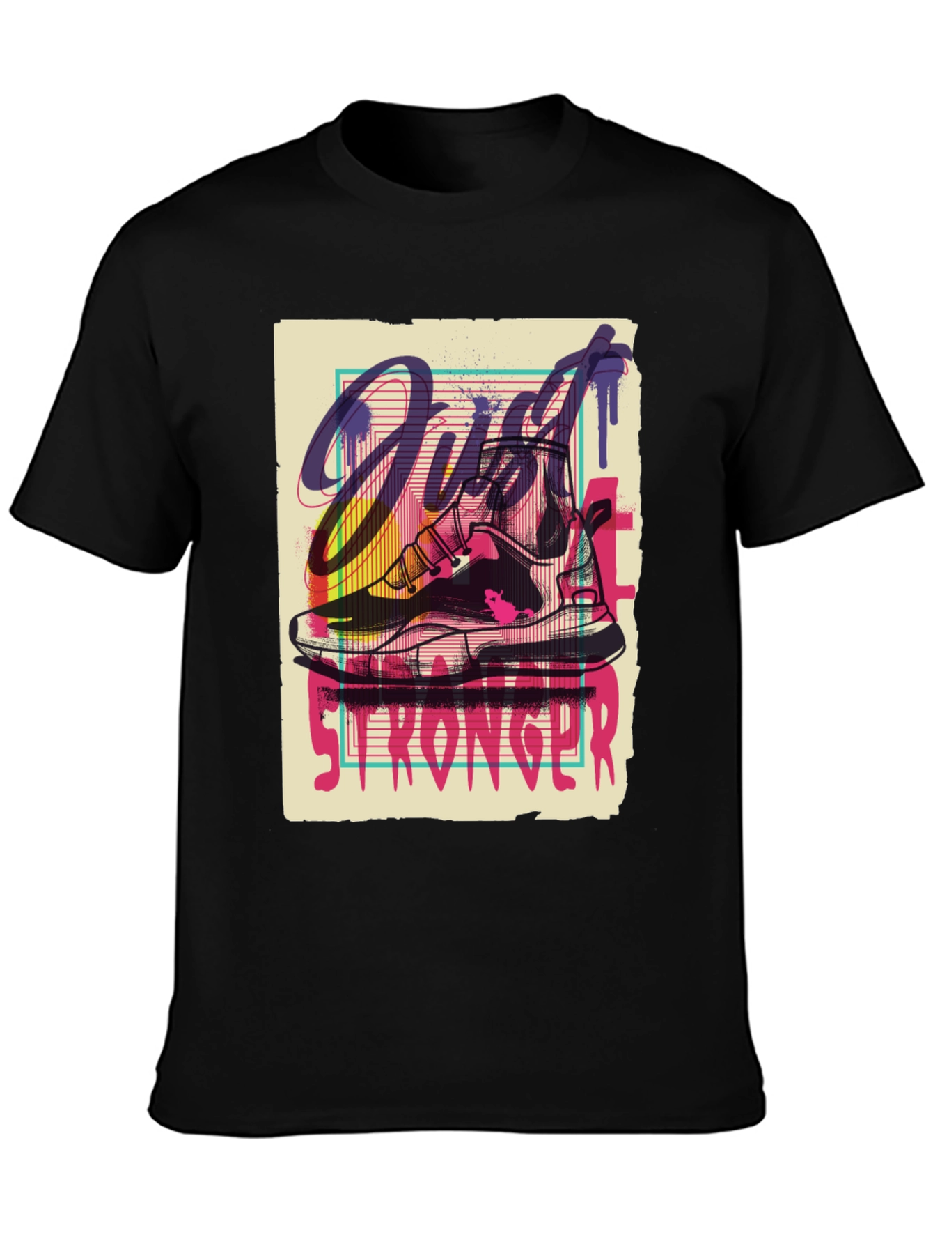 Just Be Stronger Mens Graphic Tee