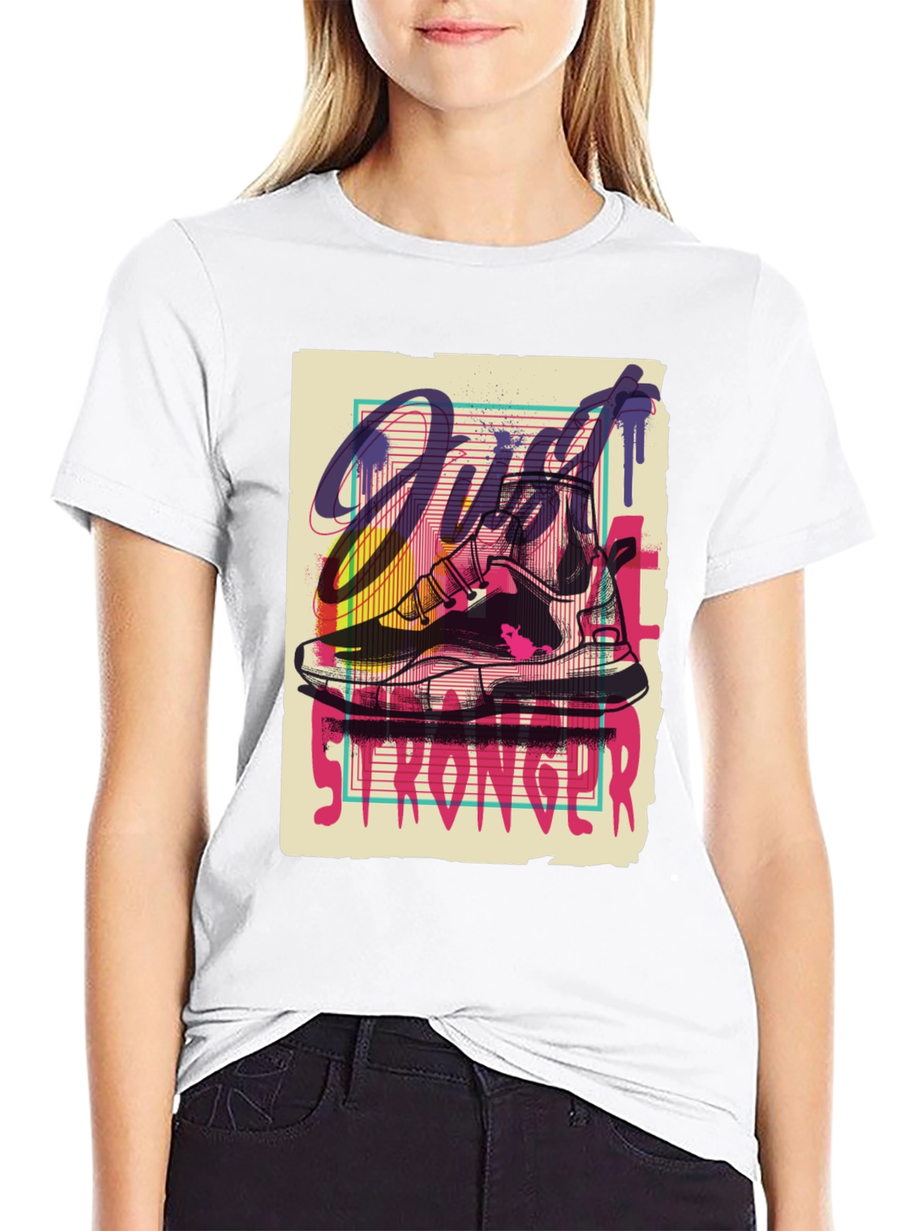Just Be Stronger Mens Graphic Tee