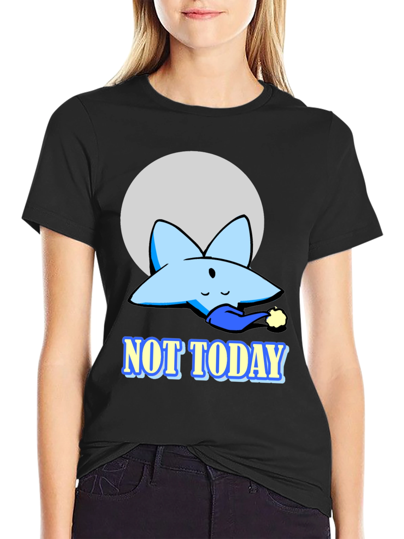 Not Today Funny Star T-Shirt