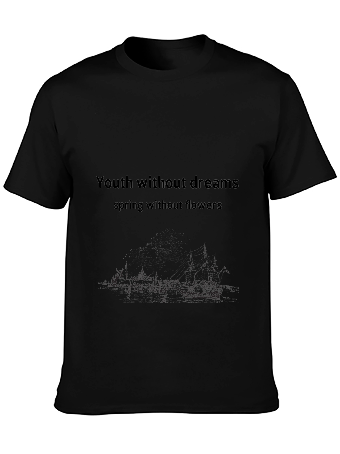 Youth Without Dreams Black T-Shirt
