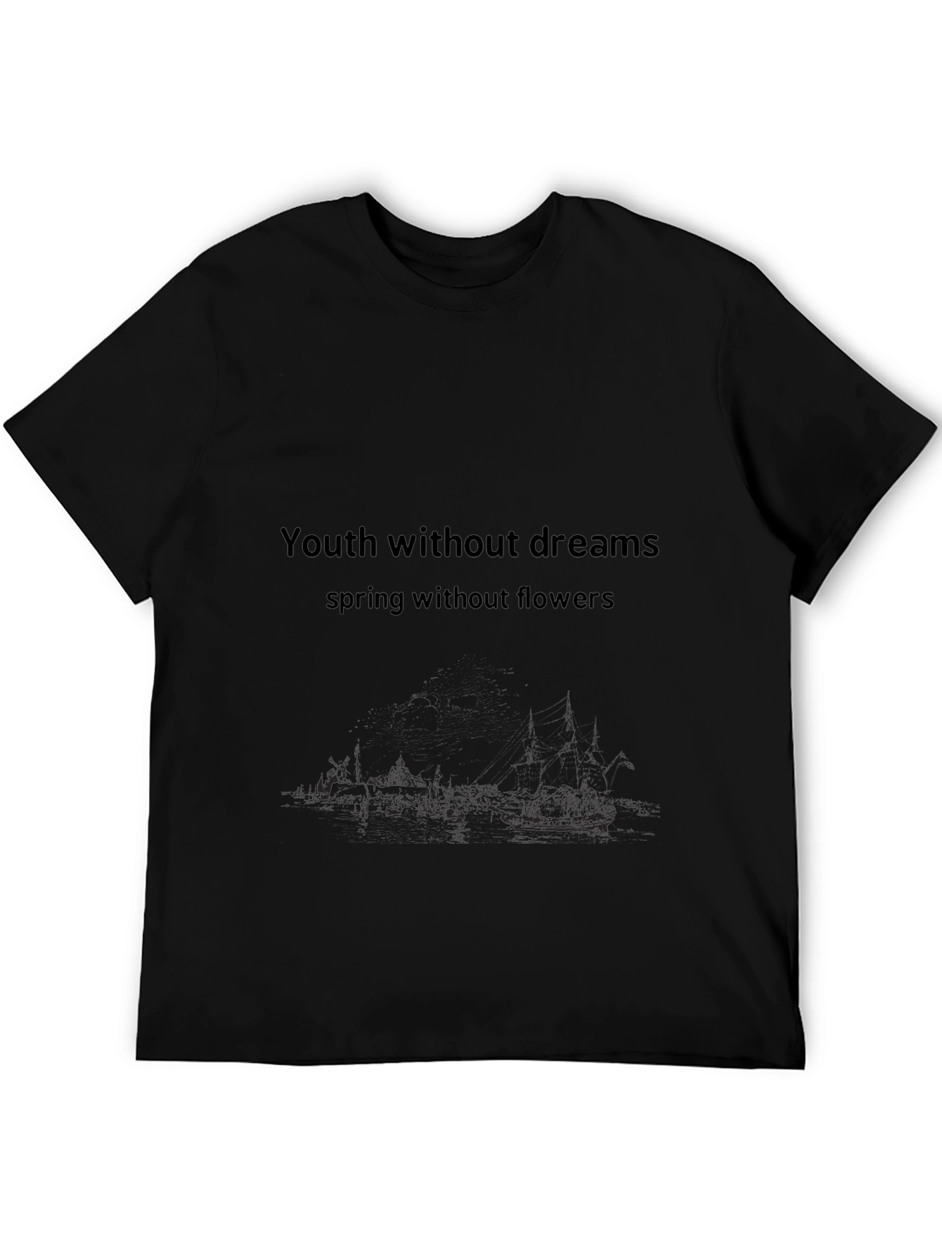Youth Without Dreams Black T-Shirt