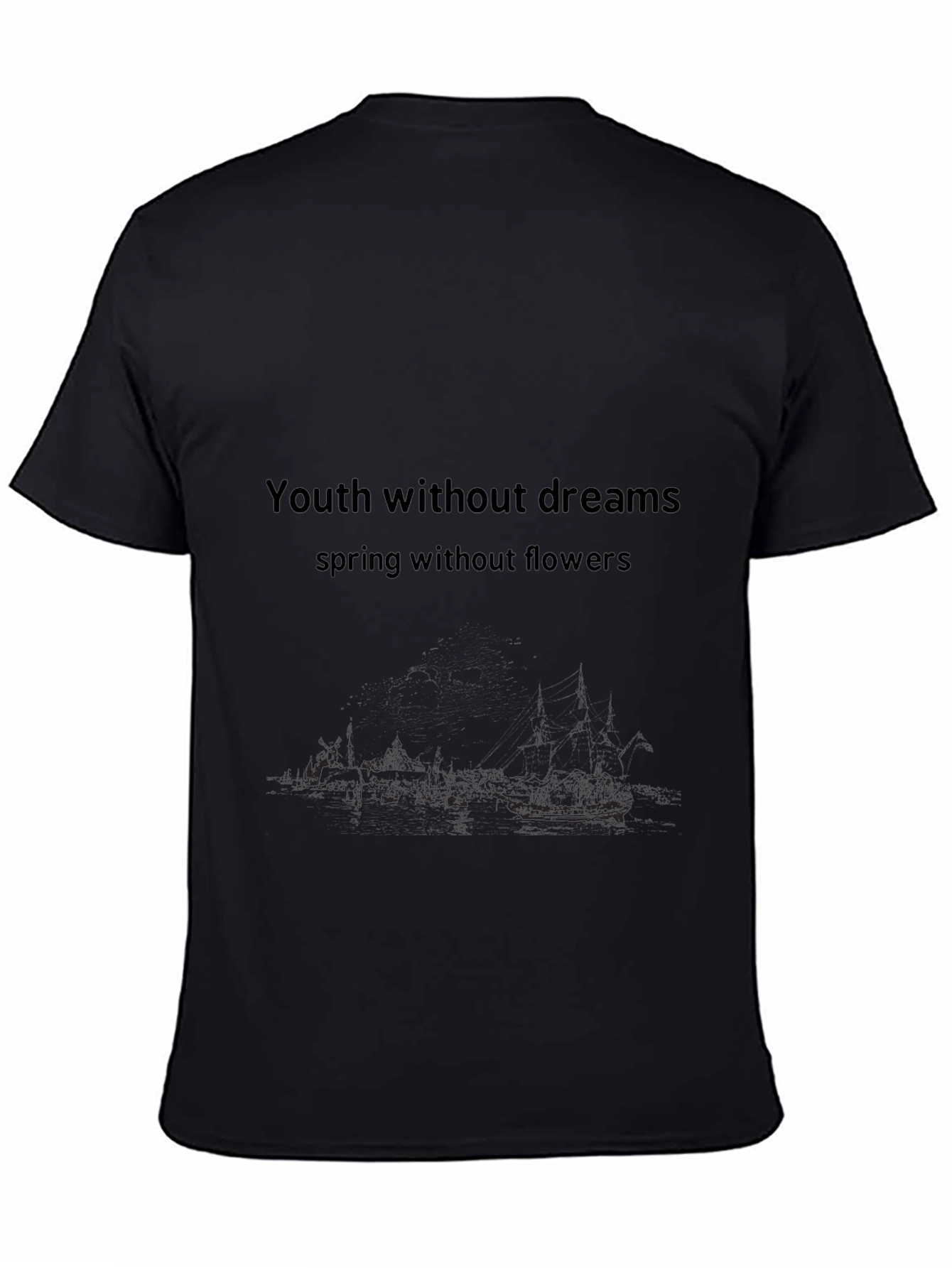 Youth Without Dreams Black T-Shirt