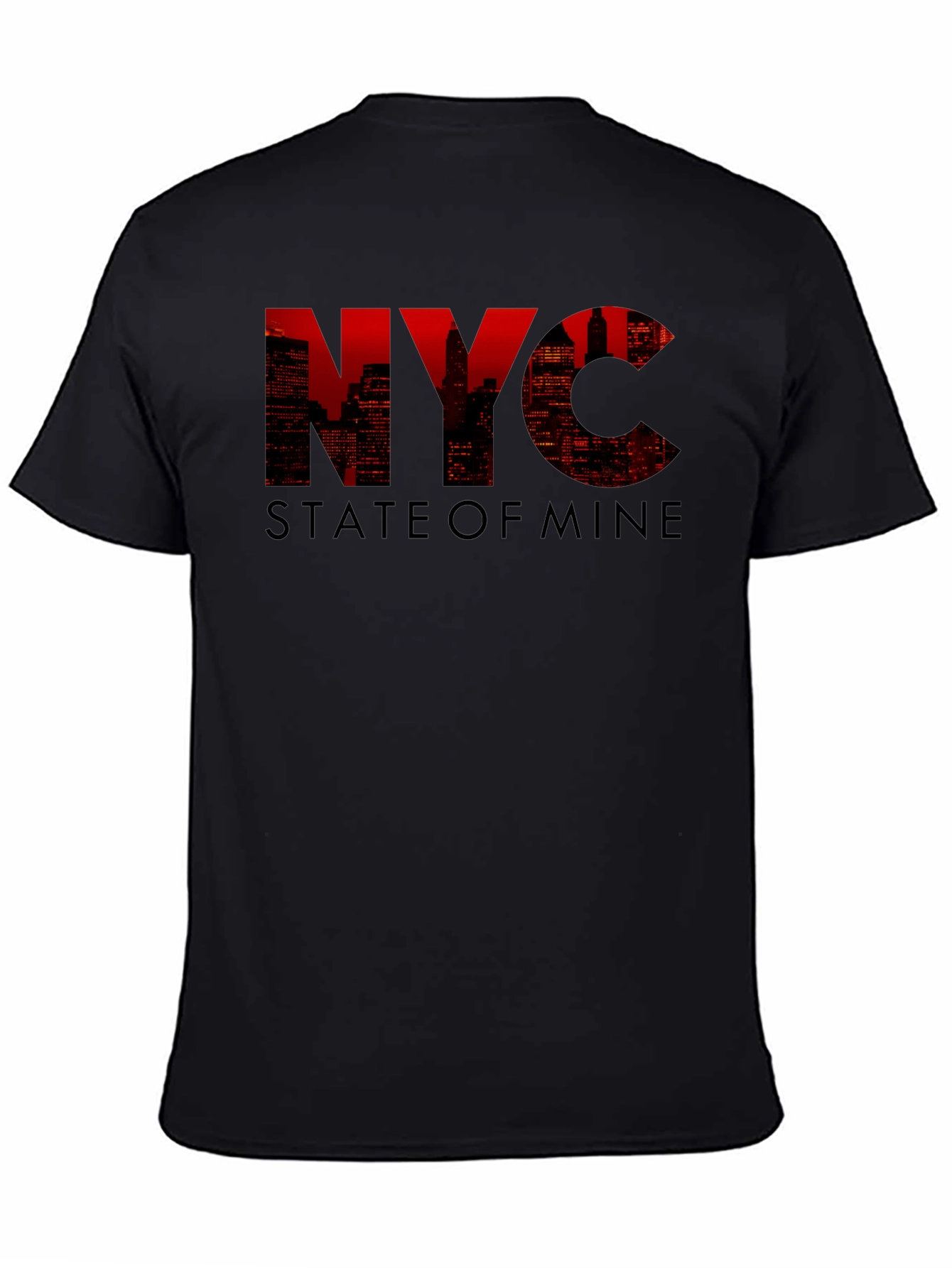 NYC State of Mind Black Graphic Tee