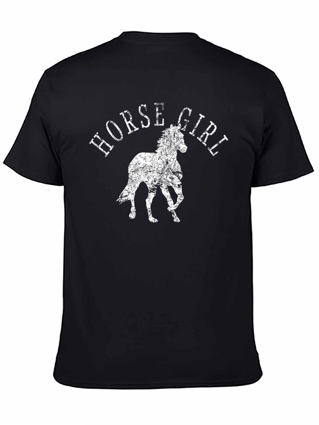 Horse Girl Graphic Tee - Western Style Shirt