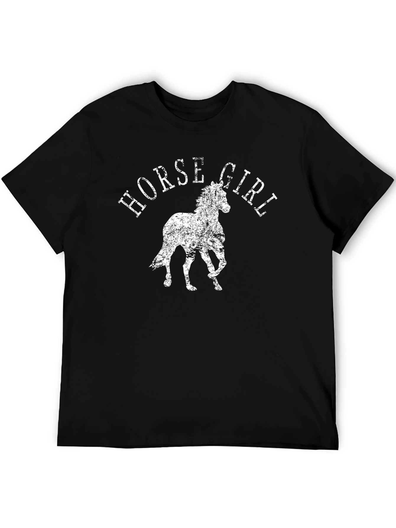 Horse Girl Graphic Tee - Western Style Shirt