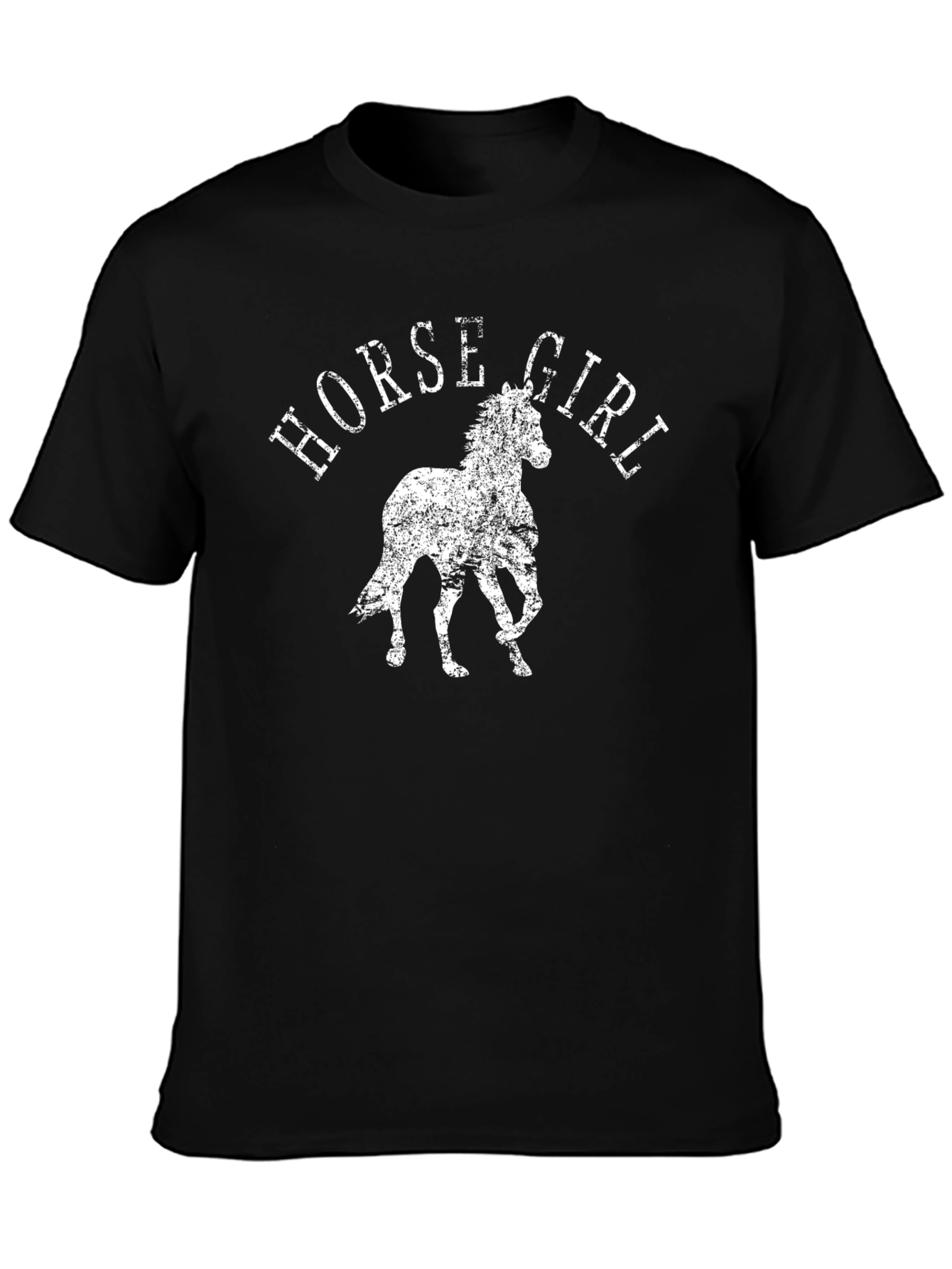 Horse Girl Graphic Tee - Western Style Shirt