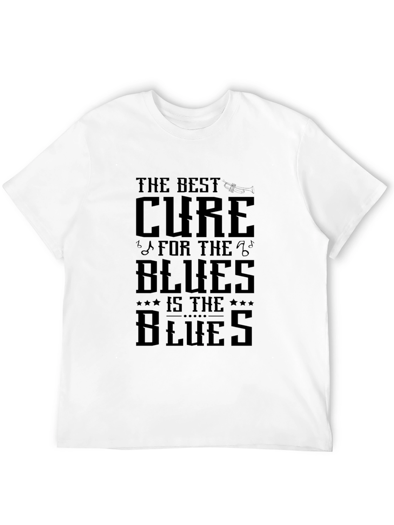 The Blues Black Graphic T-Shirt