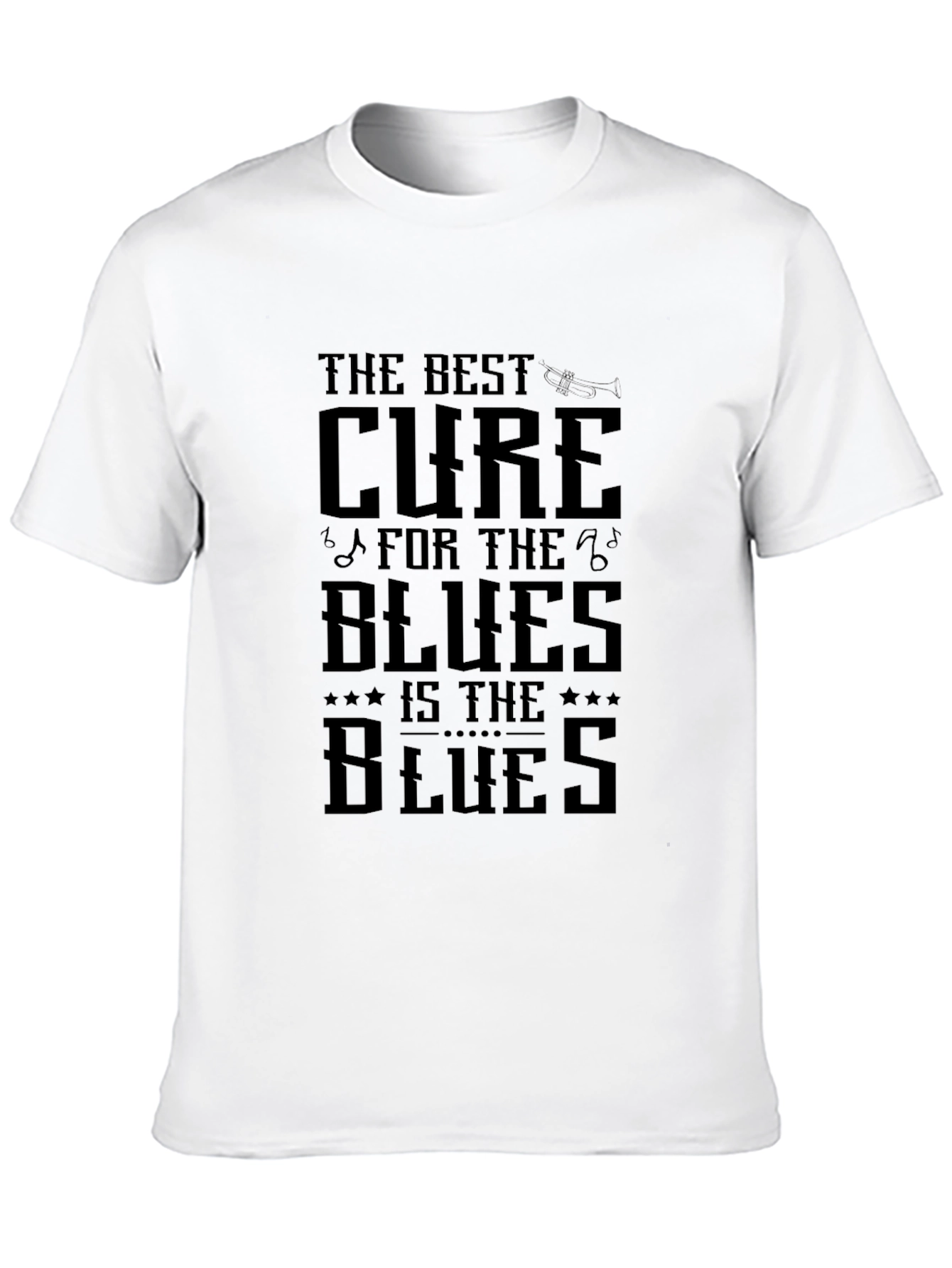 The Blues Black Graphic T-Shirt