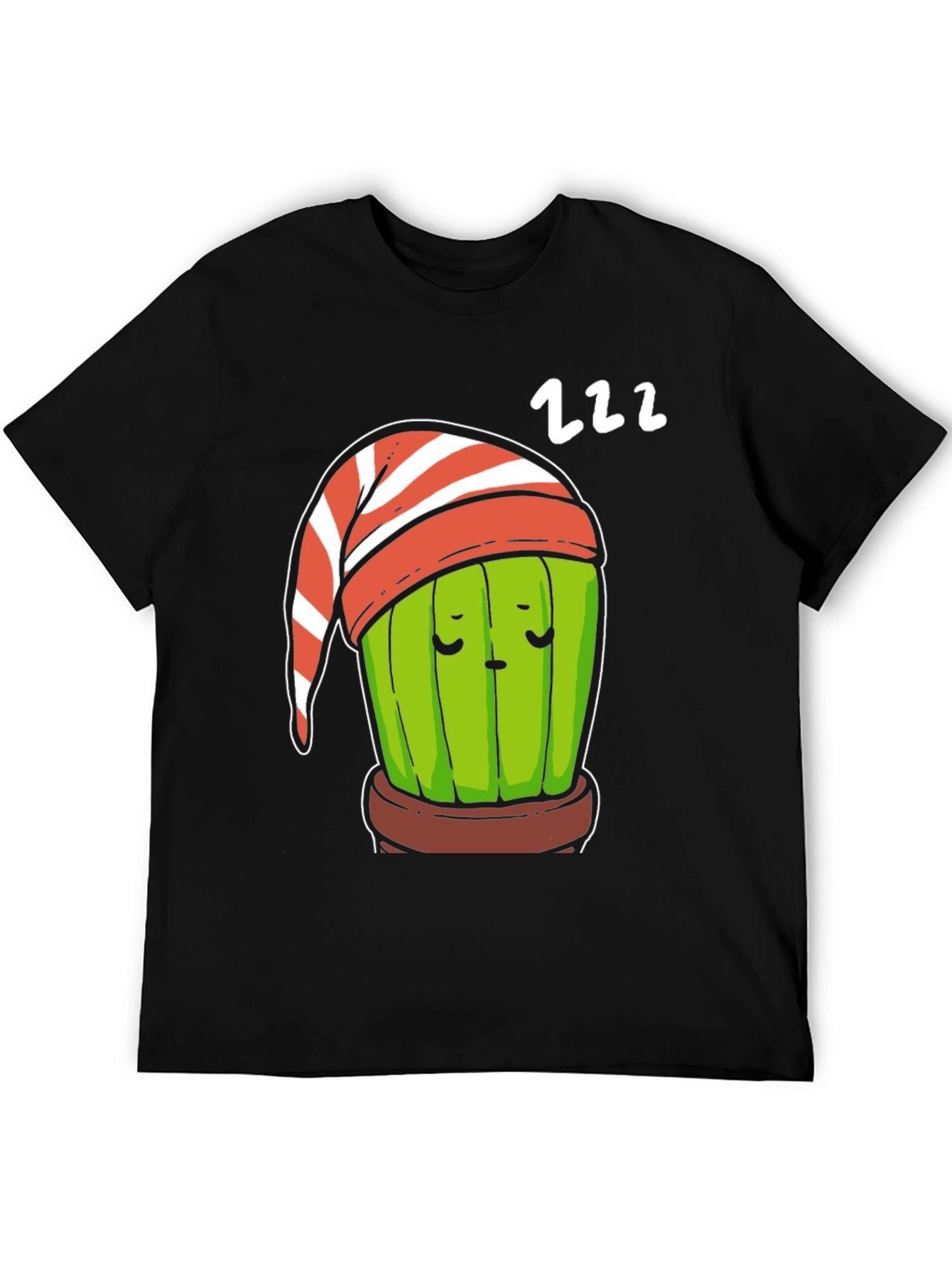 Sleeping Cactus T-Shirt: Cozy and Cute!