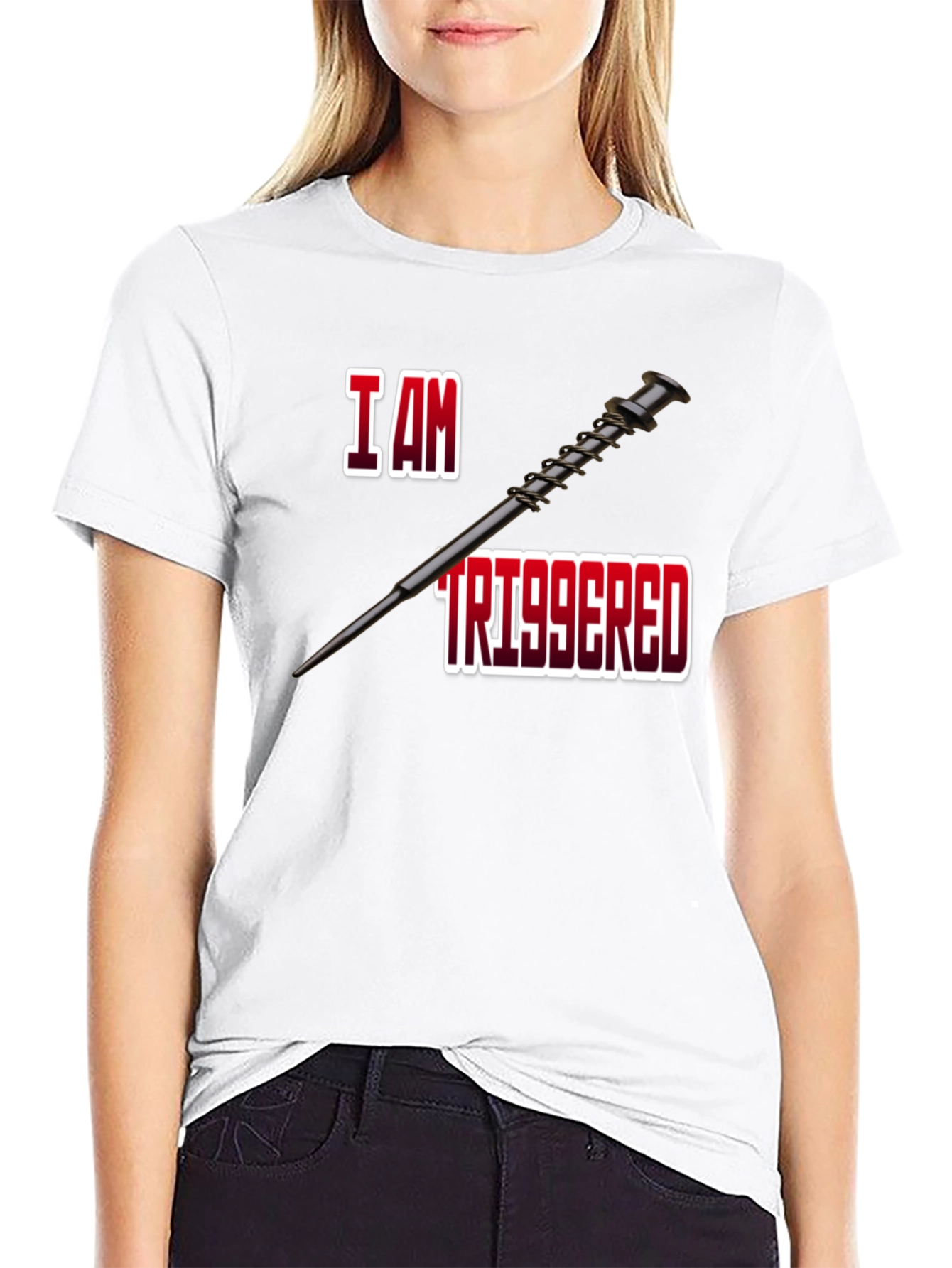 I Am Triggered T-Shirt - Funny Novelty Tee