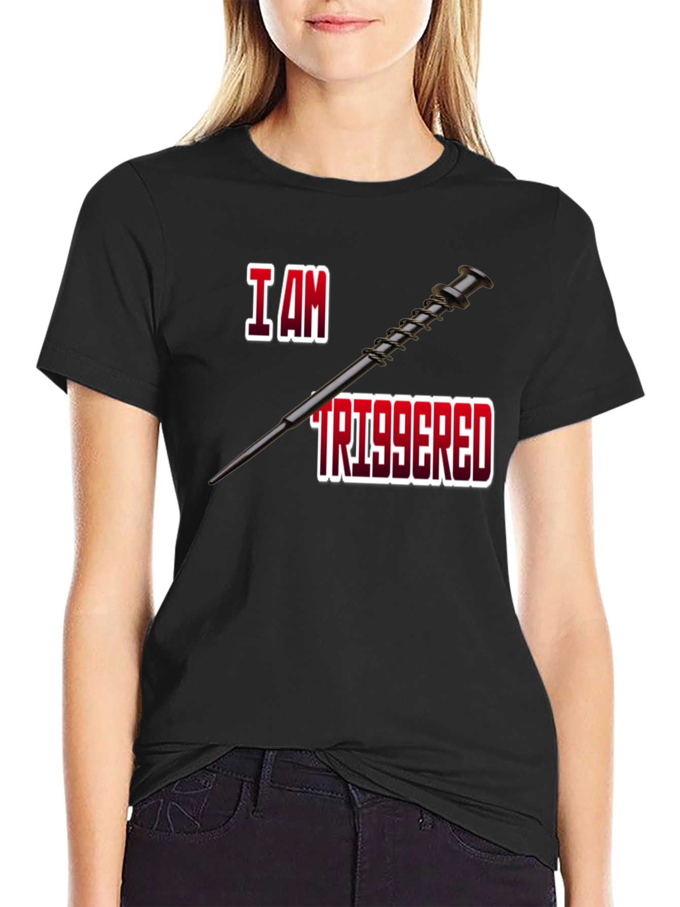 I Am Triggered T-Shirt - Funny Novelty Tee