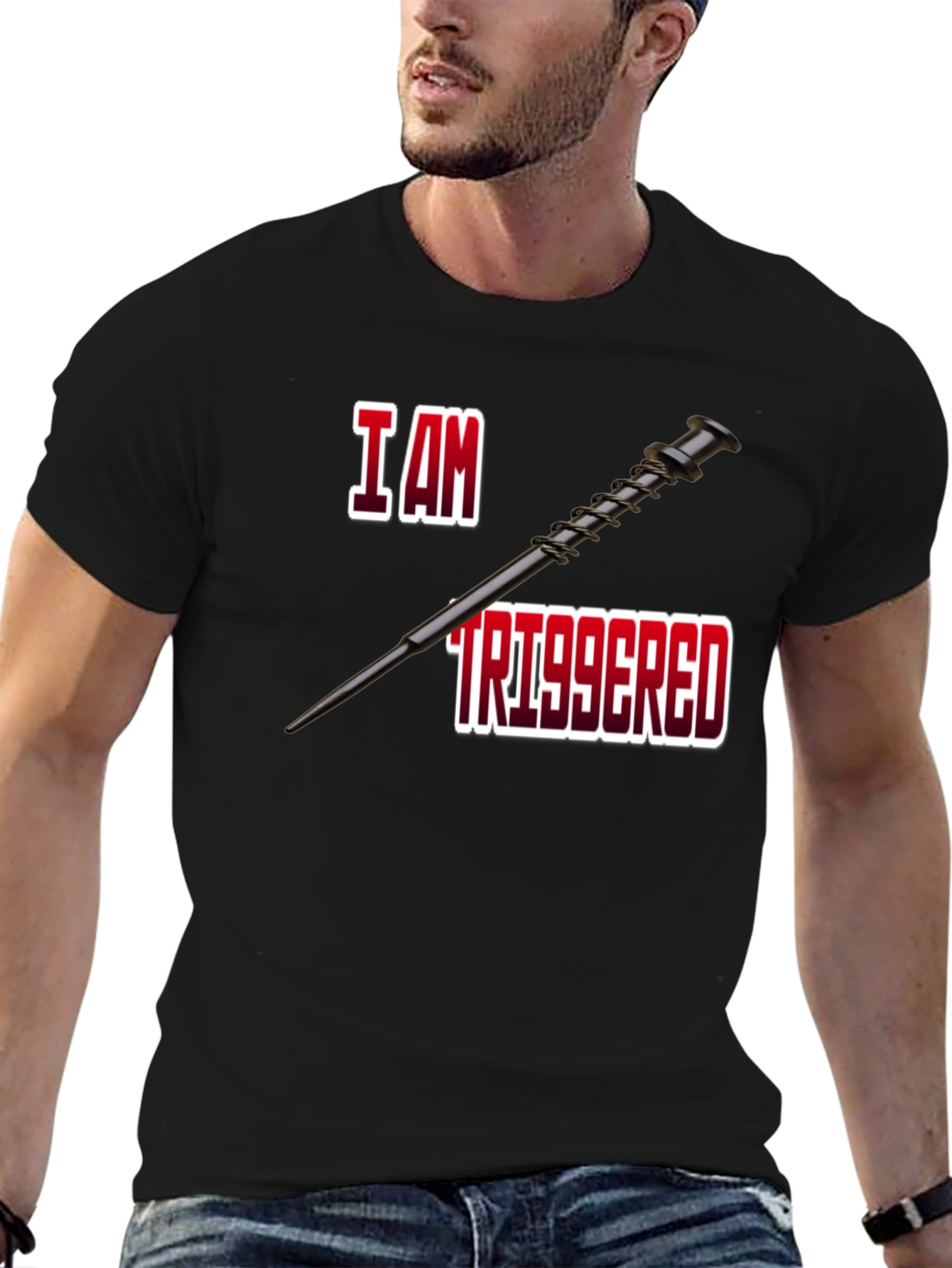 I Am Triggered T-Shirt - Funny Novelty Tee