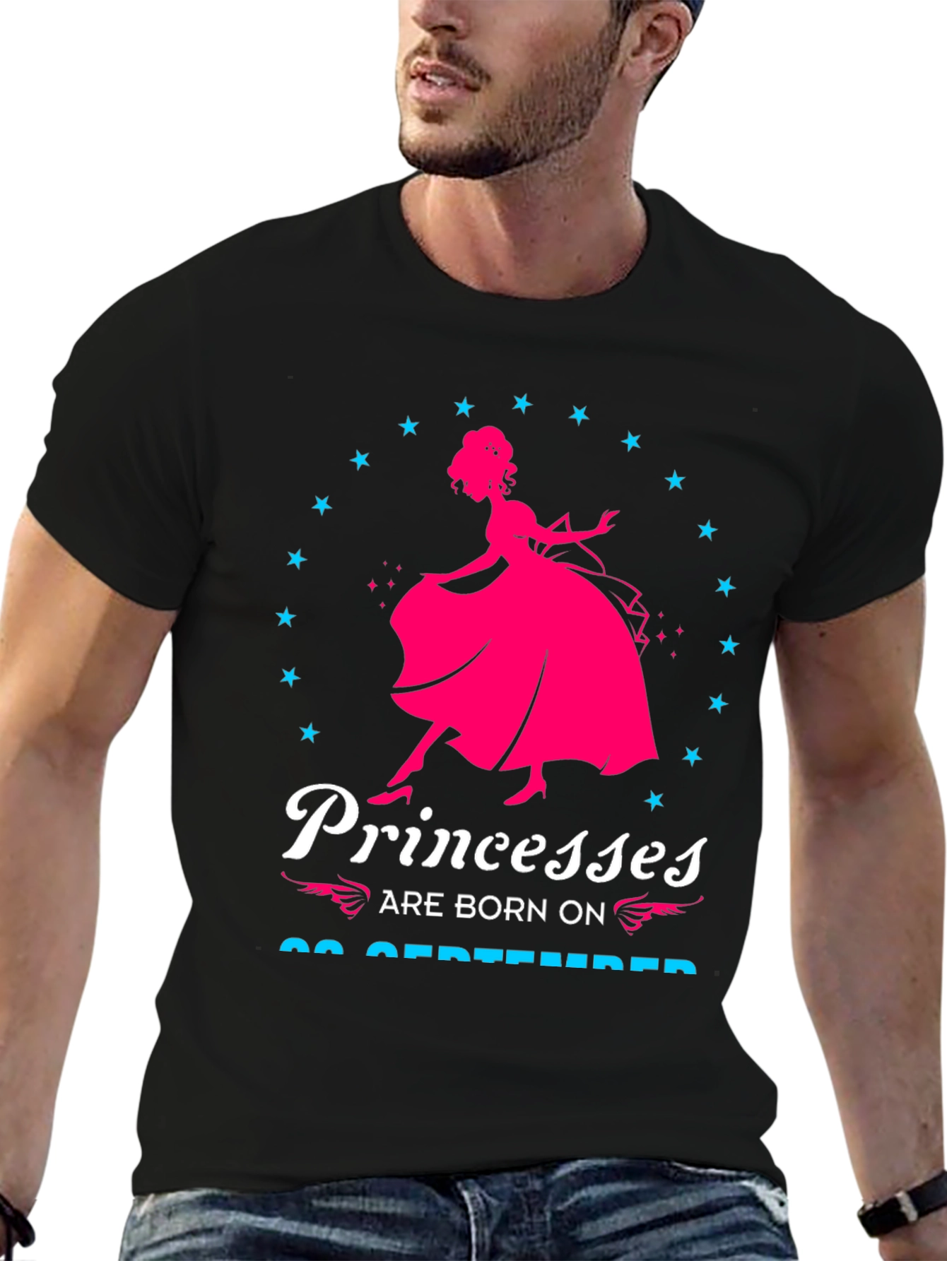 Princesses Are Born on September T-Shirt
