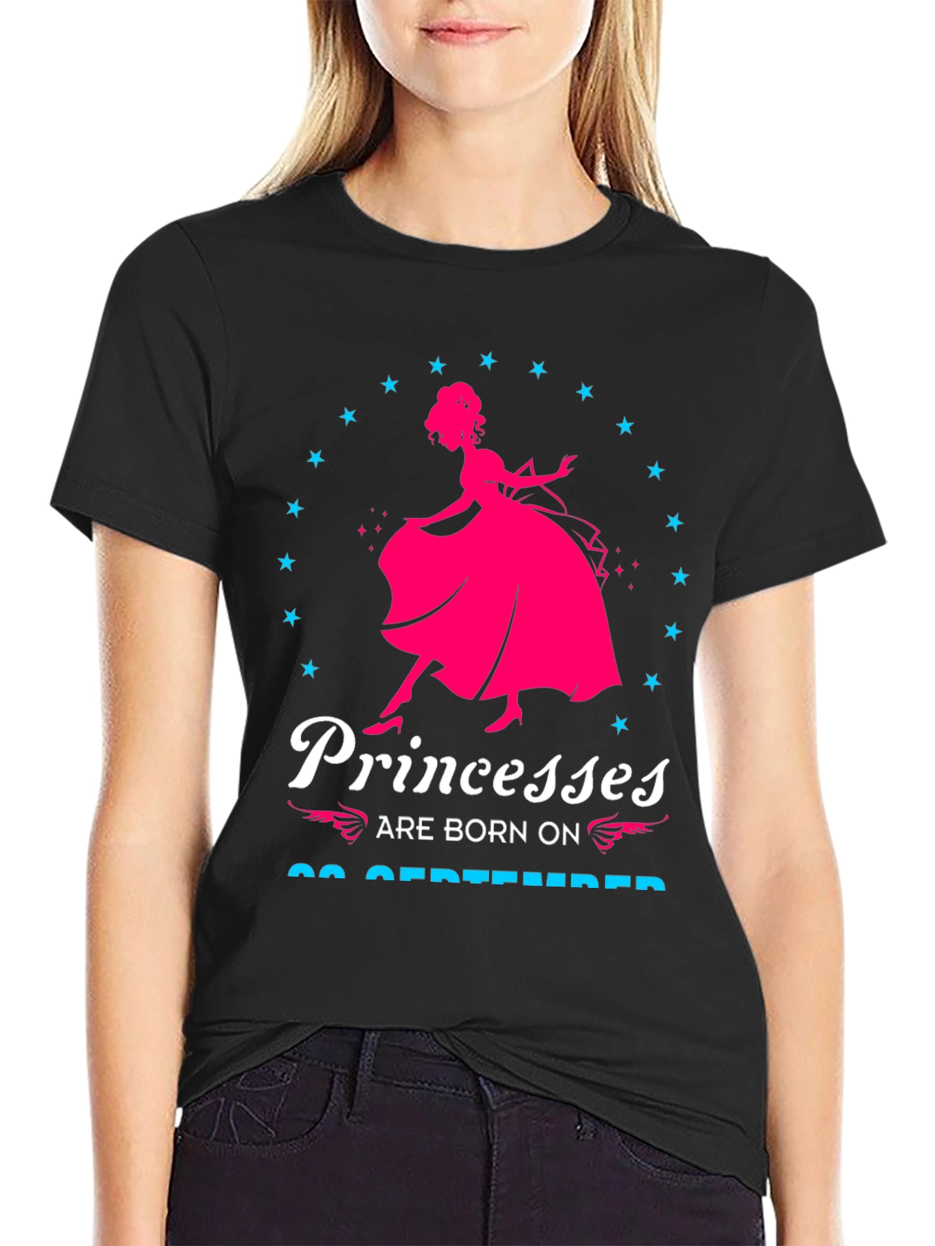 Princesses Are Born on September T-Shirt
