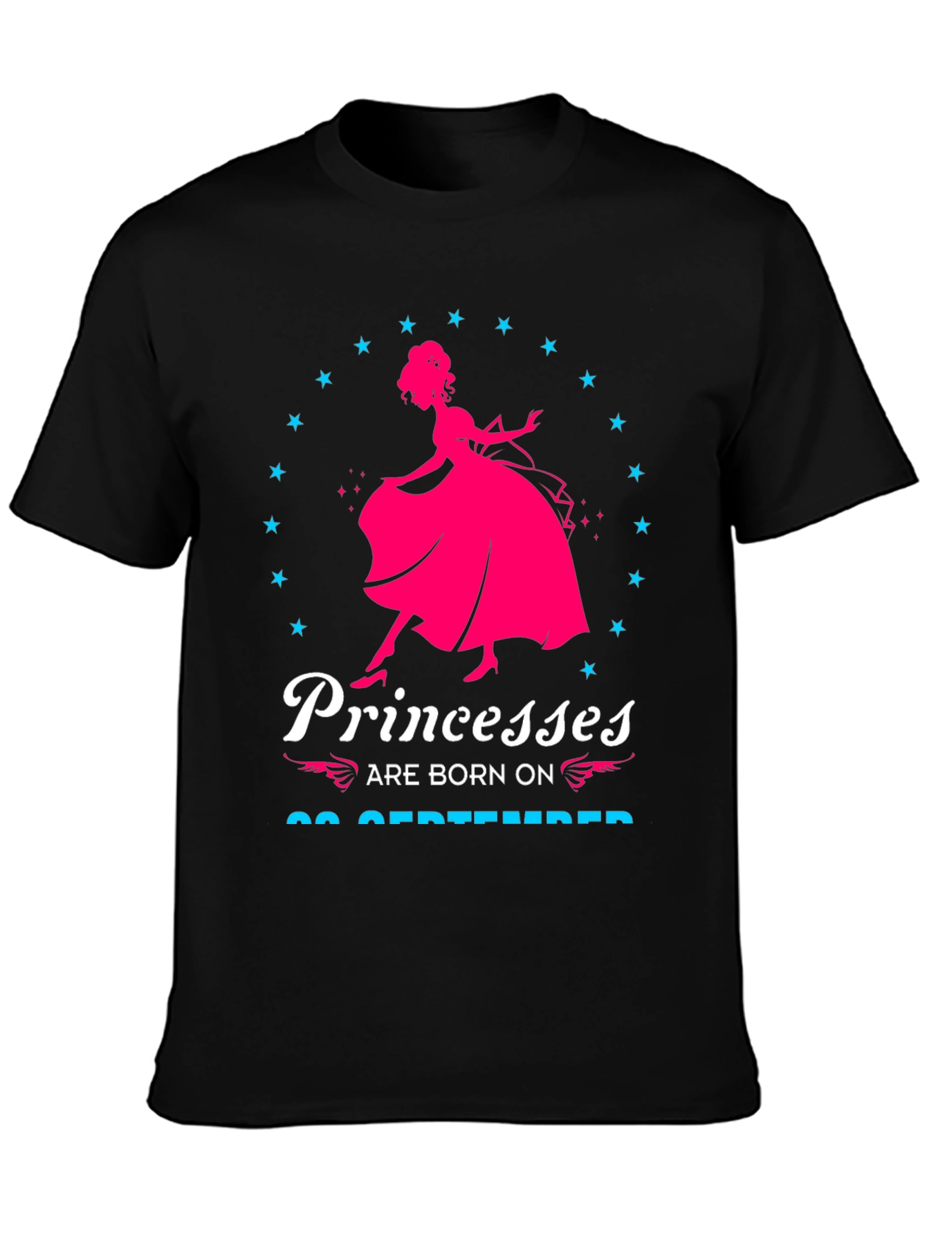 Princesses Are Born on September T-Shirt