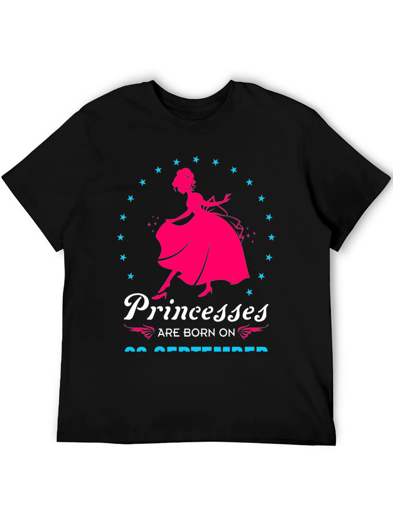 Princesses Are Born on September T-Shirt