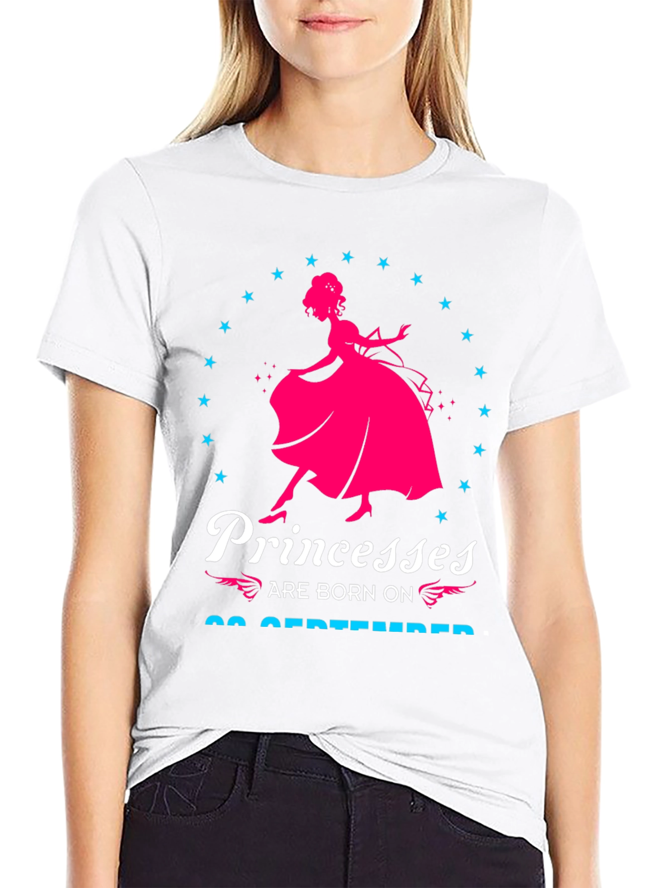 Princesses Are Born on September T-Shirt