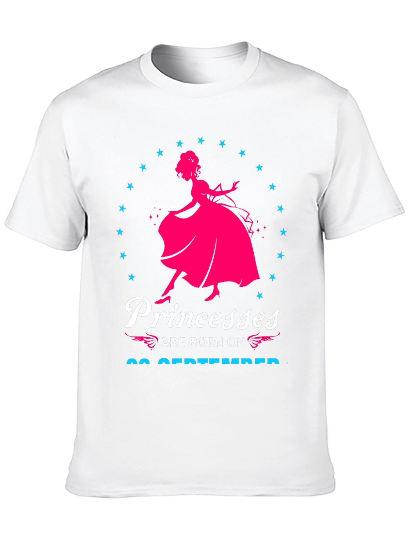Princesses Are Born on September T-Shirt
